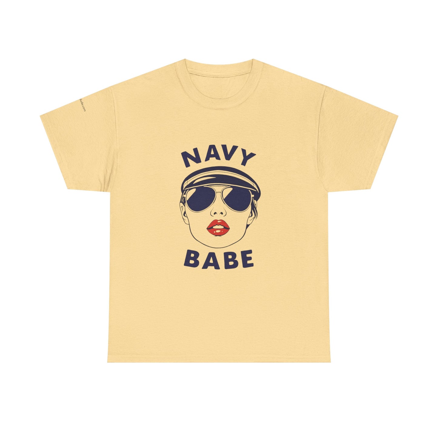 Navy Babe Graphic Tee, Casual Summer Shirt, Gift for Maritime Lovers, Nautical Fashion, Trendy Unisex Cotton Tee