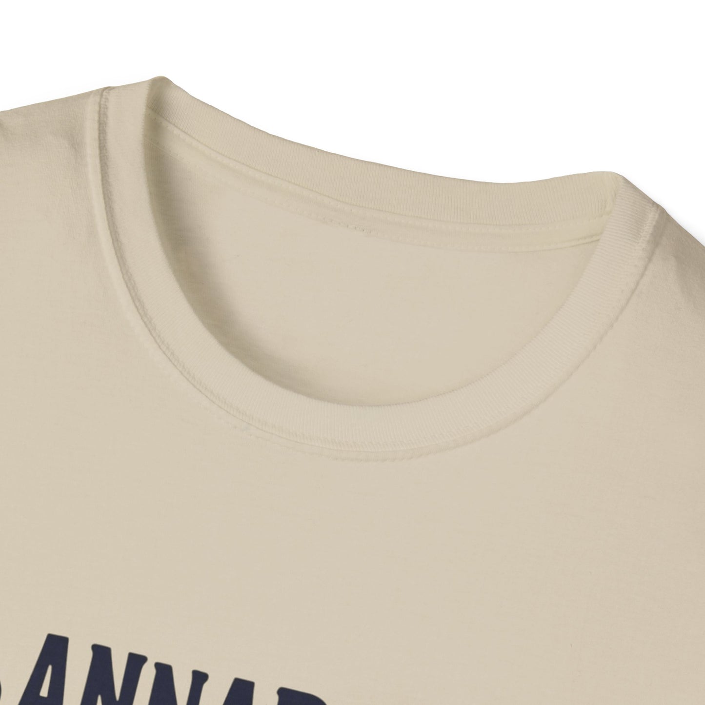 Annapolis Happy Place T-Shirt, Unisex Softstyle Tee, Gift for Locals, Travel Souvenir, Casual Wear, Summer Outfit, Maryland Pride