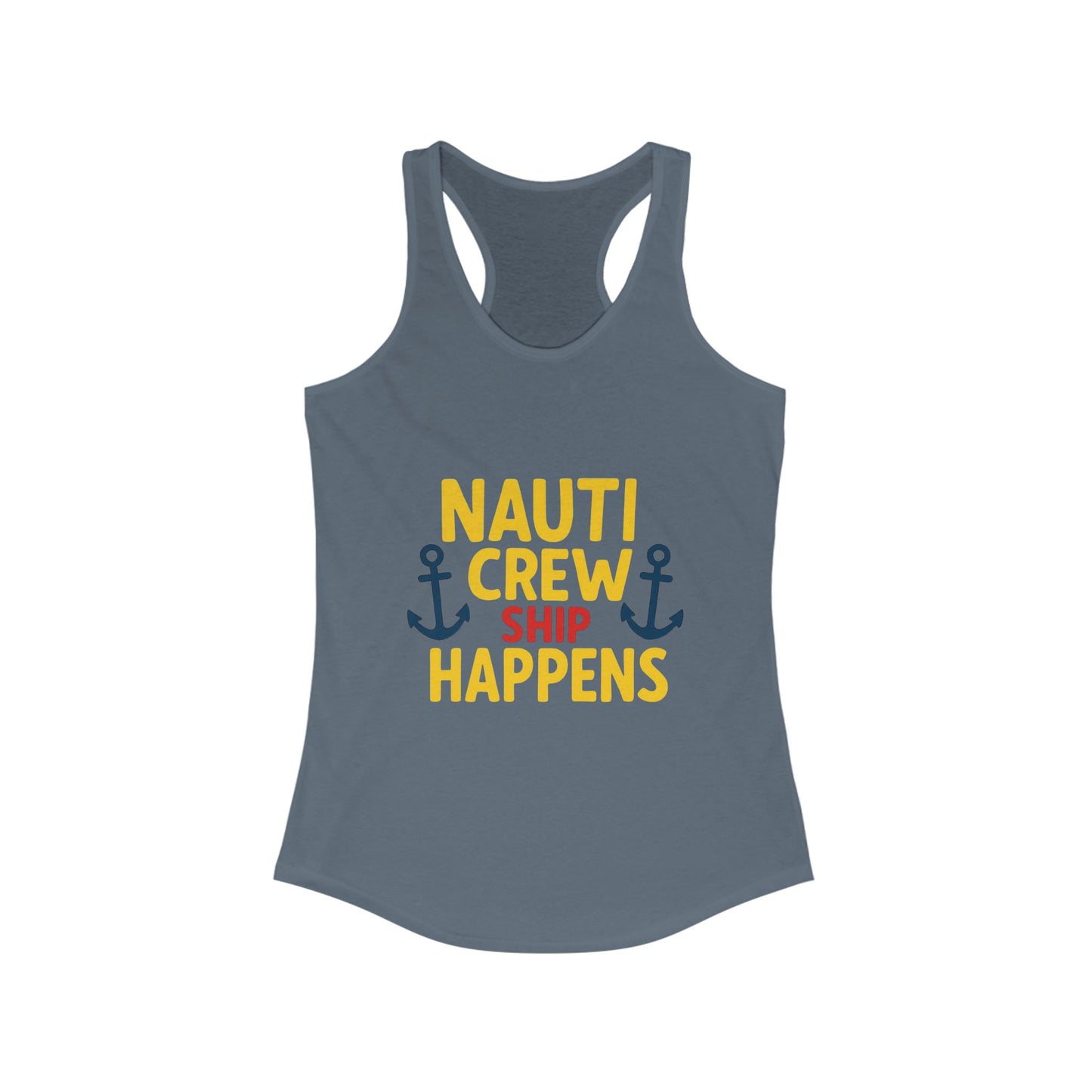 Nautical Humor Racerback Tank, Nautical Crew Tank, Summer Top, Beach Wear, Gift for Boaters