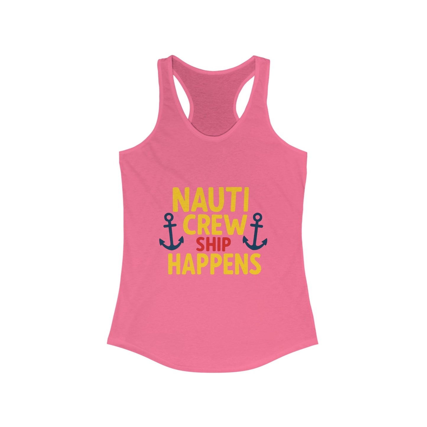 Nautical Humor Racerback Tank, Nautical Crew Tank, Summer Top, Beach Wear, Gift for Boaters