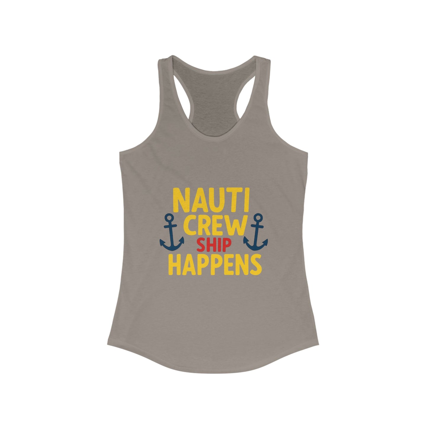 Nautical Humor Racerback Tank, Nautical Crew Tank, Summer Top, Beach Wear, Gift for Boaters