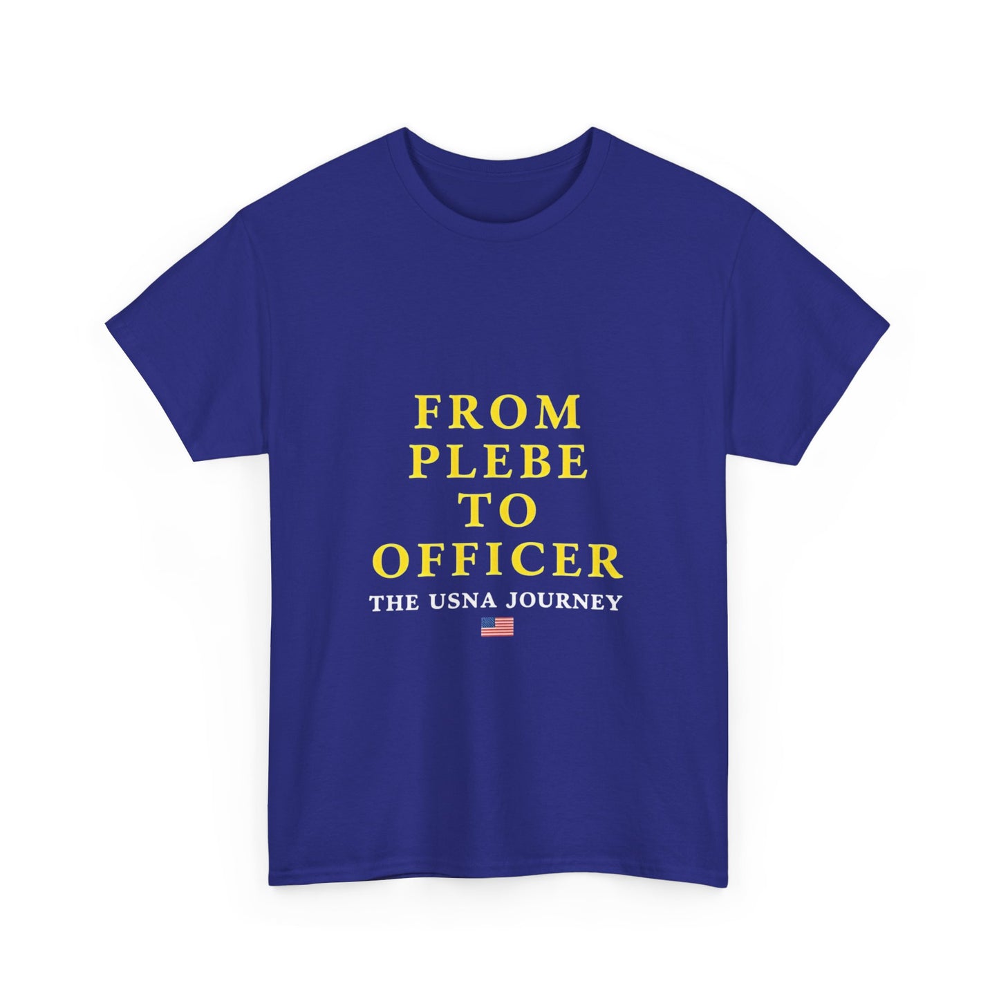 USNA Journey Unisex Tee | Military Gift, Plebe to Officer T-Shirt, Army Apparel, Navy Graduation Tee, Service Member Pride Shirt