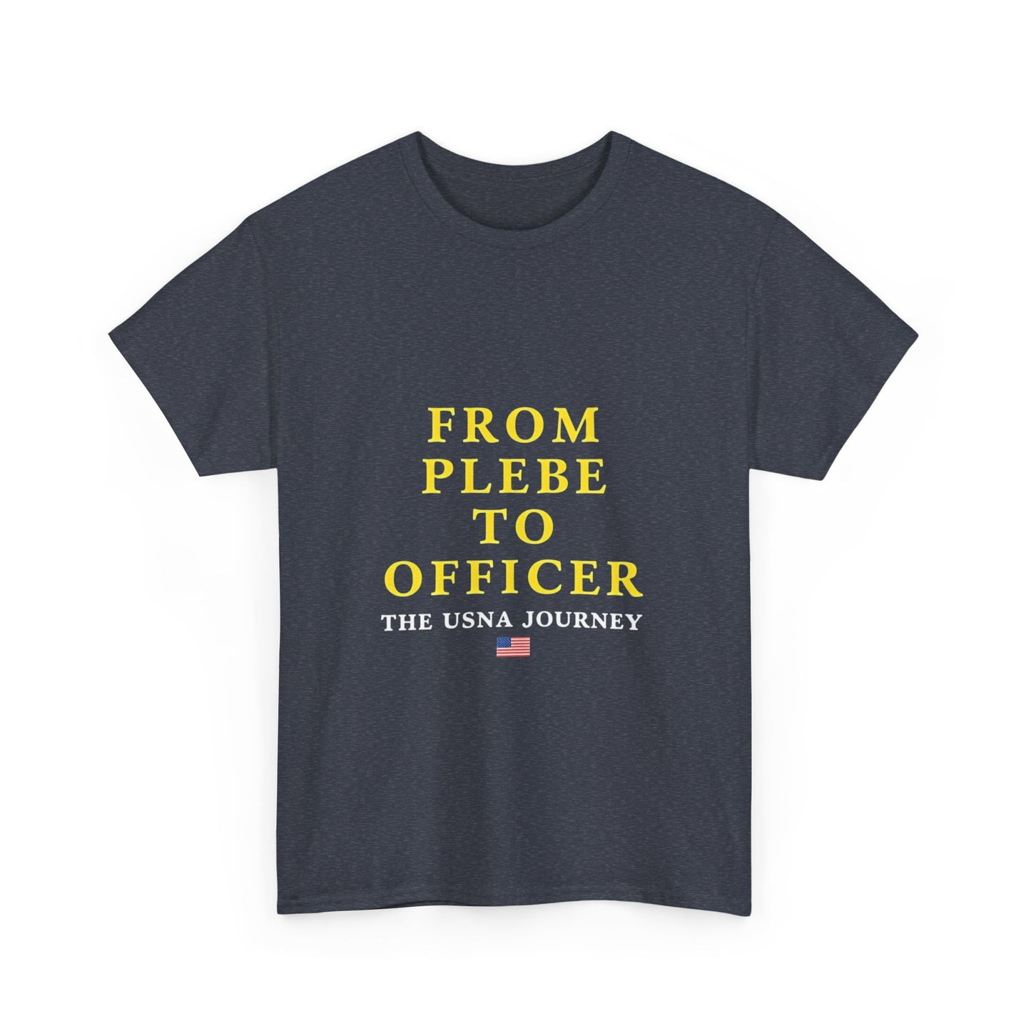USNA Journey Unisex Tee | Military Gift, Plebe to Officer T-Shirt, Army Apparel, Navy Graduation Tee, Service Member Pride Shirt