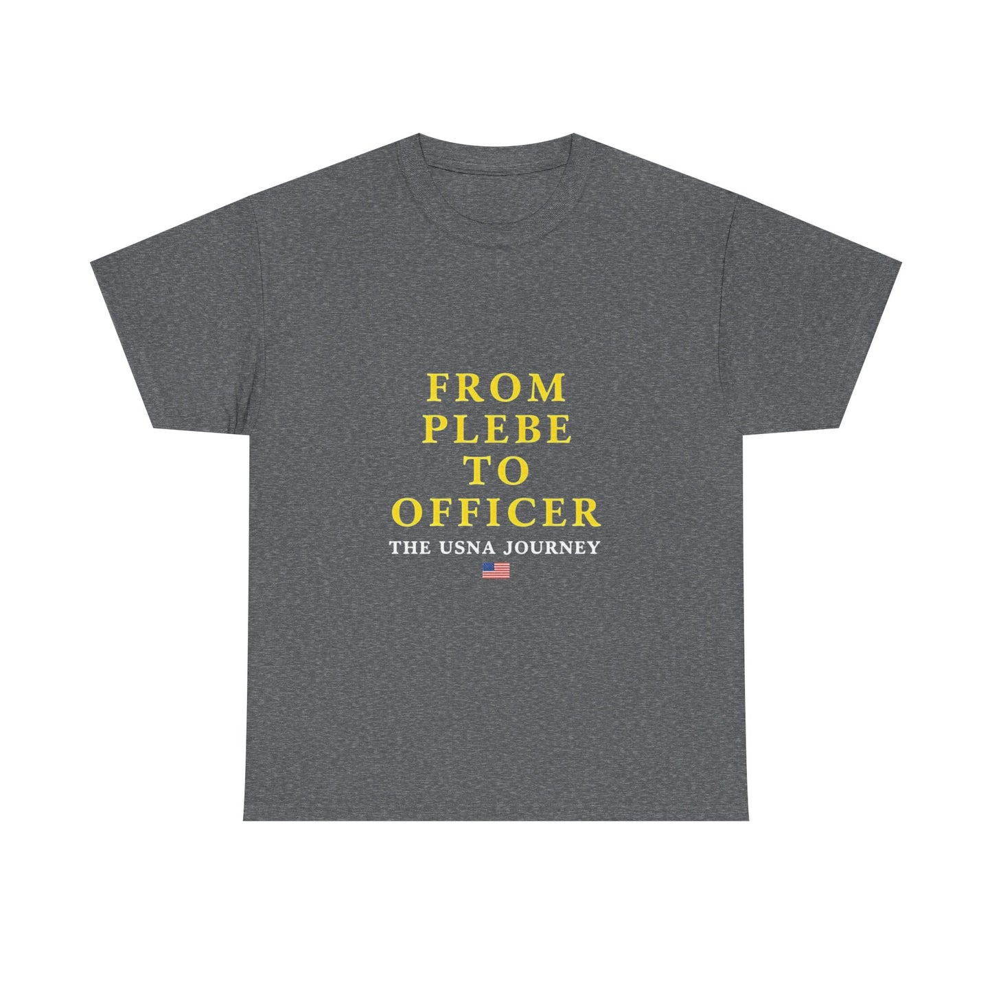 USNA Journey Unisex Tee | Military Gift, Plebe to Officer T-Shirt, Army Apparel, Navy Graduation Tee, Service Member Pride Shirt