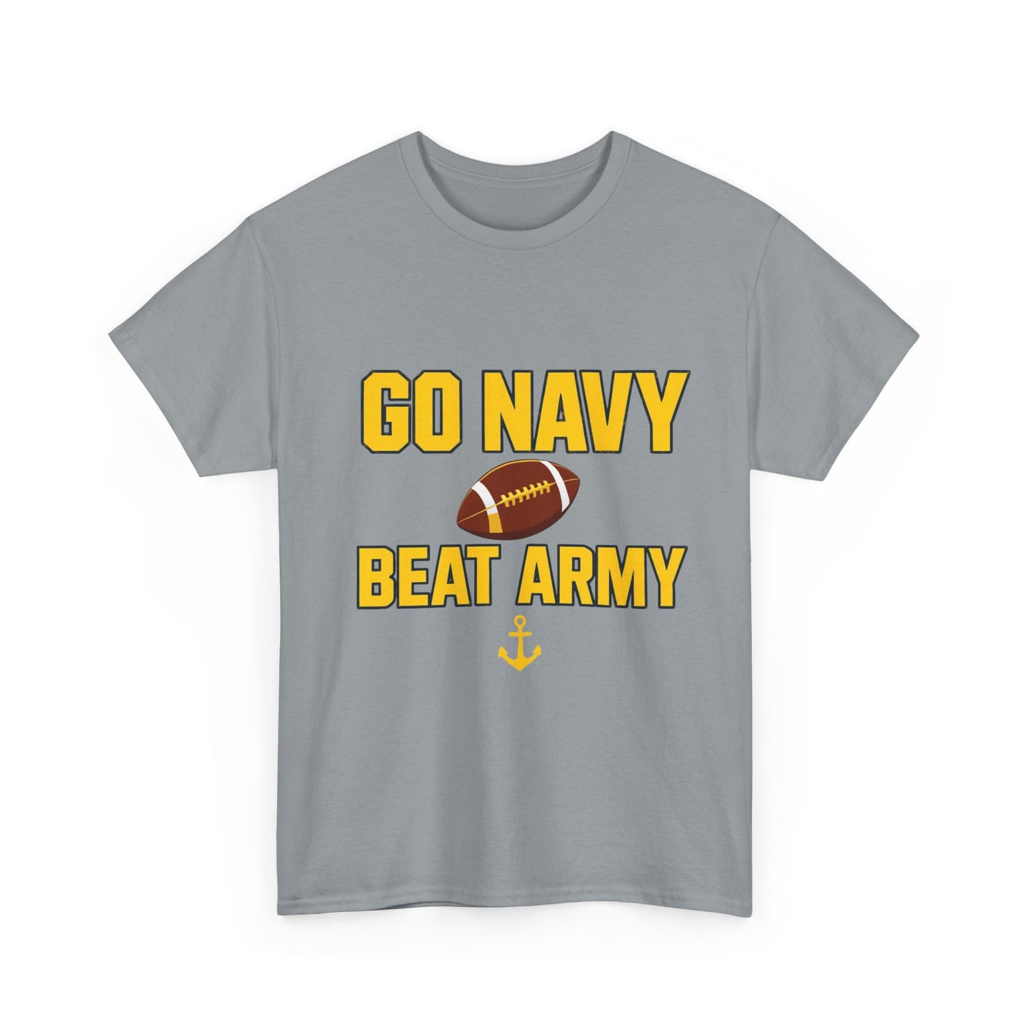 Navy Pride T-Shirt, Sports Fan Gear, Unisex Cotton Tee, Army-Navy Game Apparel, Gift for Military Families, College Football Tee