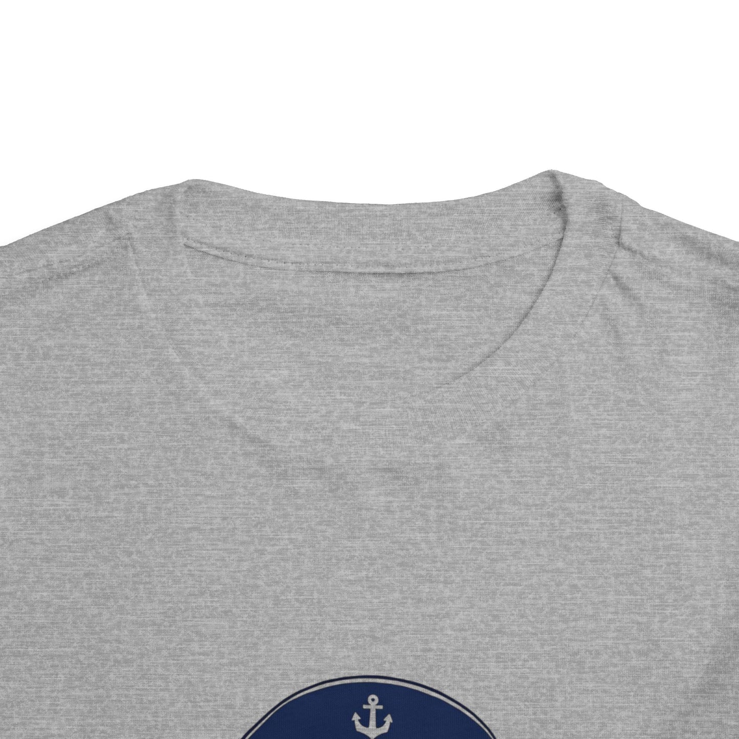 Navy Dude Adorable Toddler Short Sleeve Tee | Little Navy Dude Shirt, Kids' Nautical Tee, Summer Outfit, Boys' Graphic Tee, Gift for Sea Lovers