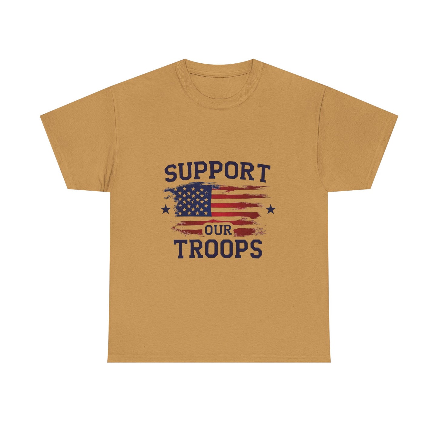 Support Our Troops Unisex T-Shirt | Patriotic Tee | Veteran Appreciation | Military Support | Gift for Heroes