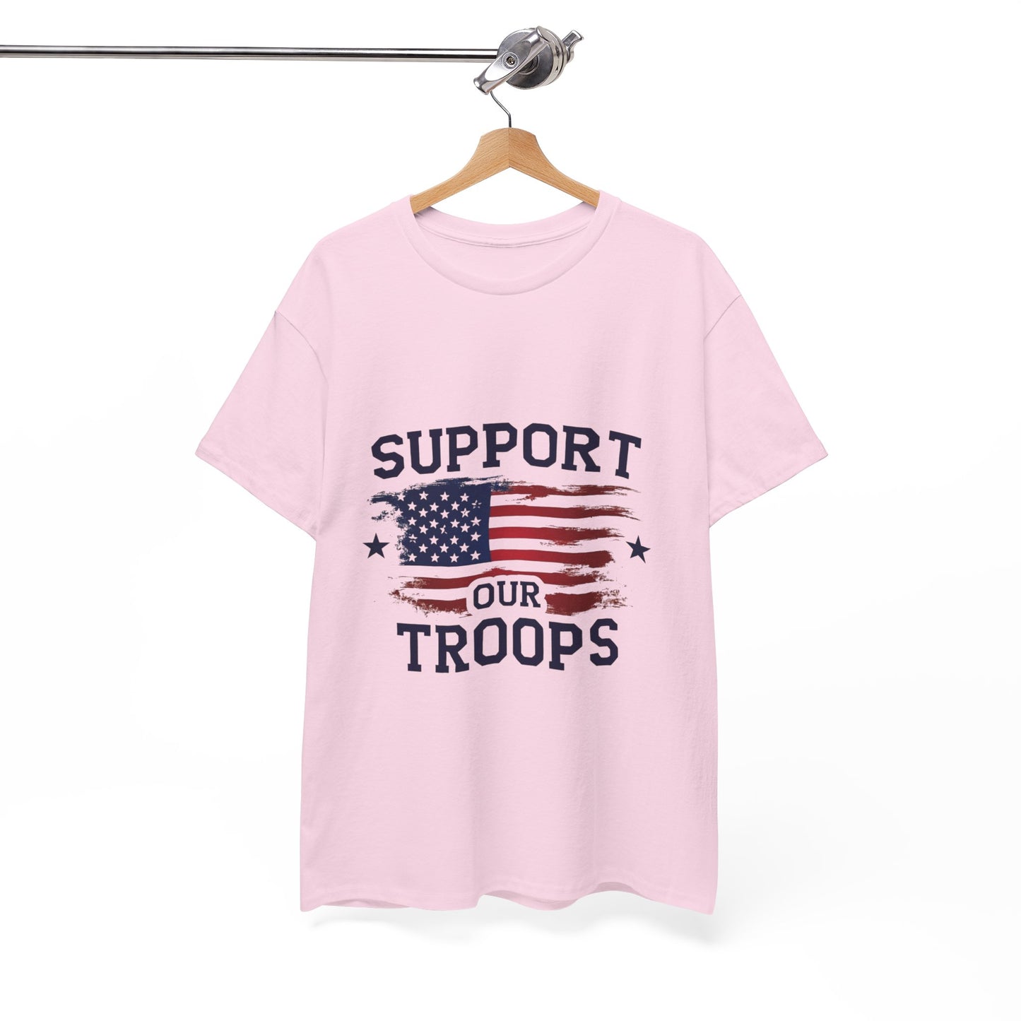 Support Our Troops Unisex T-Shirt | Patriotic Tee | Veteran Appreciation | Military Support | Gift for Heroes
