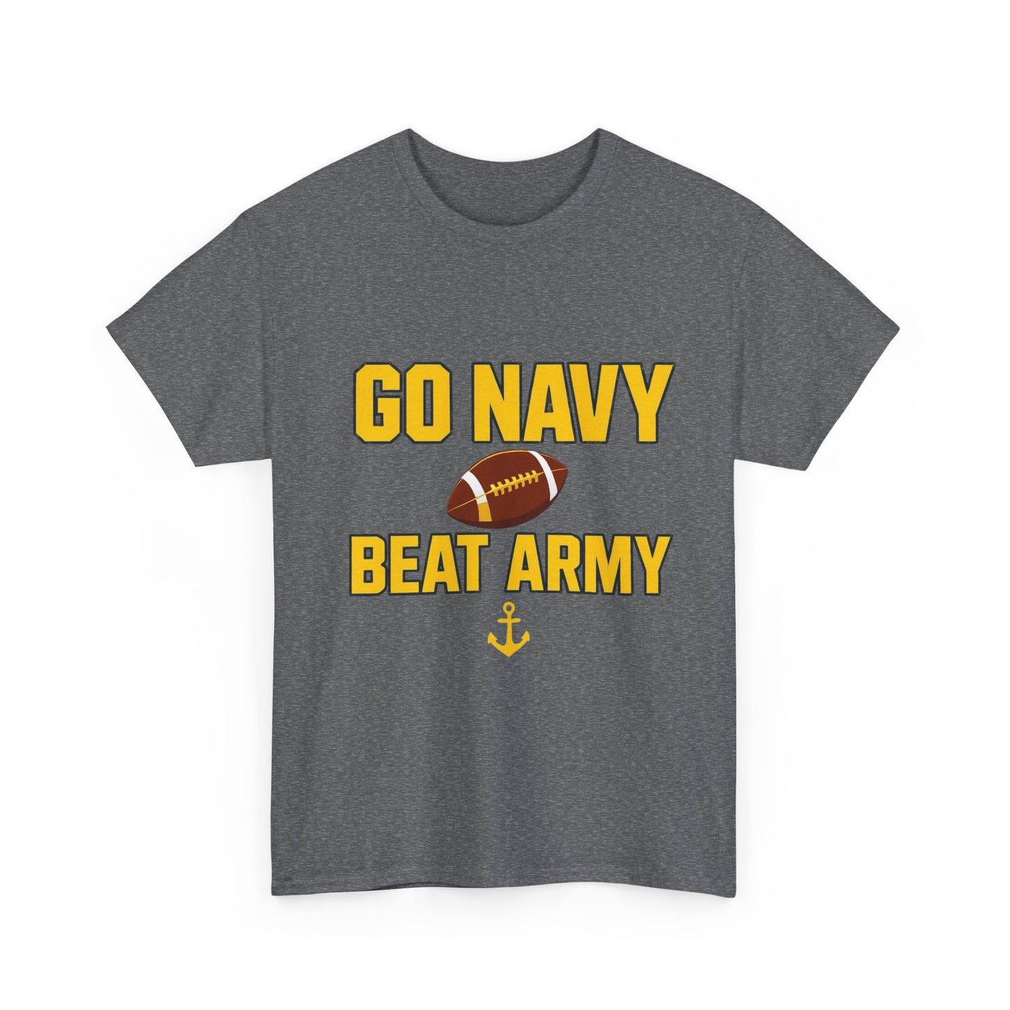 Navy Pride T-Shirt, Sports Fan Gear, Unisex Cotton Tee, Army-Navy Game Apparel, Gift for Military Families, College Football Tee