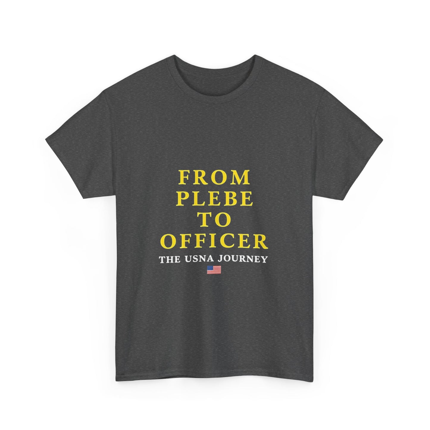 USNA Journey Unisex Tee | Military Gift, Plebe to Officer T-Shirt, Army Apparel, Navy Graduation Tee, Service Member Pride Shirt