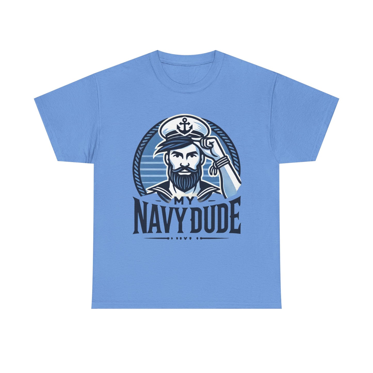 Navy Dude Graphic Tee, Perfect Gift for Sailors, Nautical Decor, Unisex Casual Wear, Summer Outfit, Father's Day Gift, Navy Mom, Navy Dad