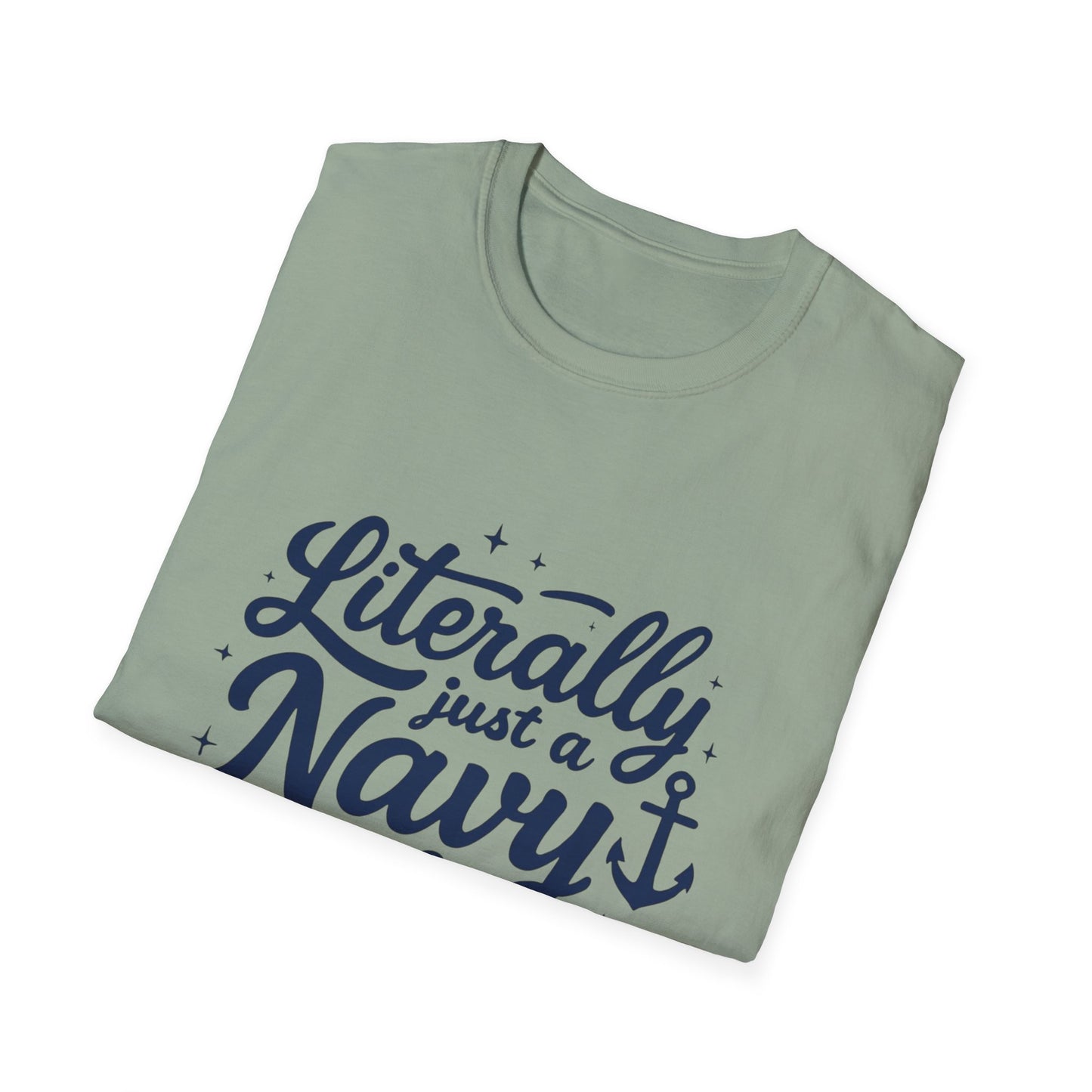 Navy Mom T-Shirt, Nautical Gift for Mothers, Celebrating Navy Family, Comfortable Casual Wear, Support Our Troops