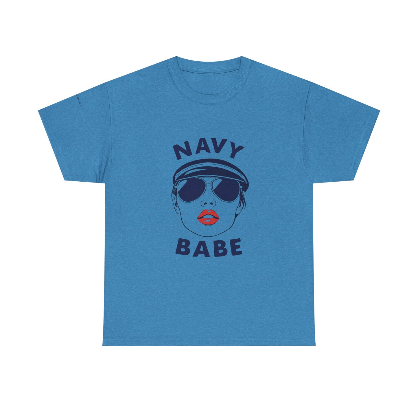 Navy Babe Graphic Tee, Casual Summer Shirt, Gift for Maritime Lovers, Nautical Fashion, Trendy Unisex Cotton Tee