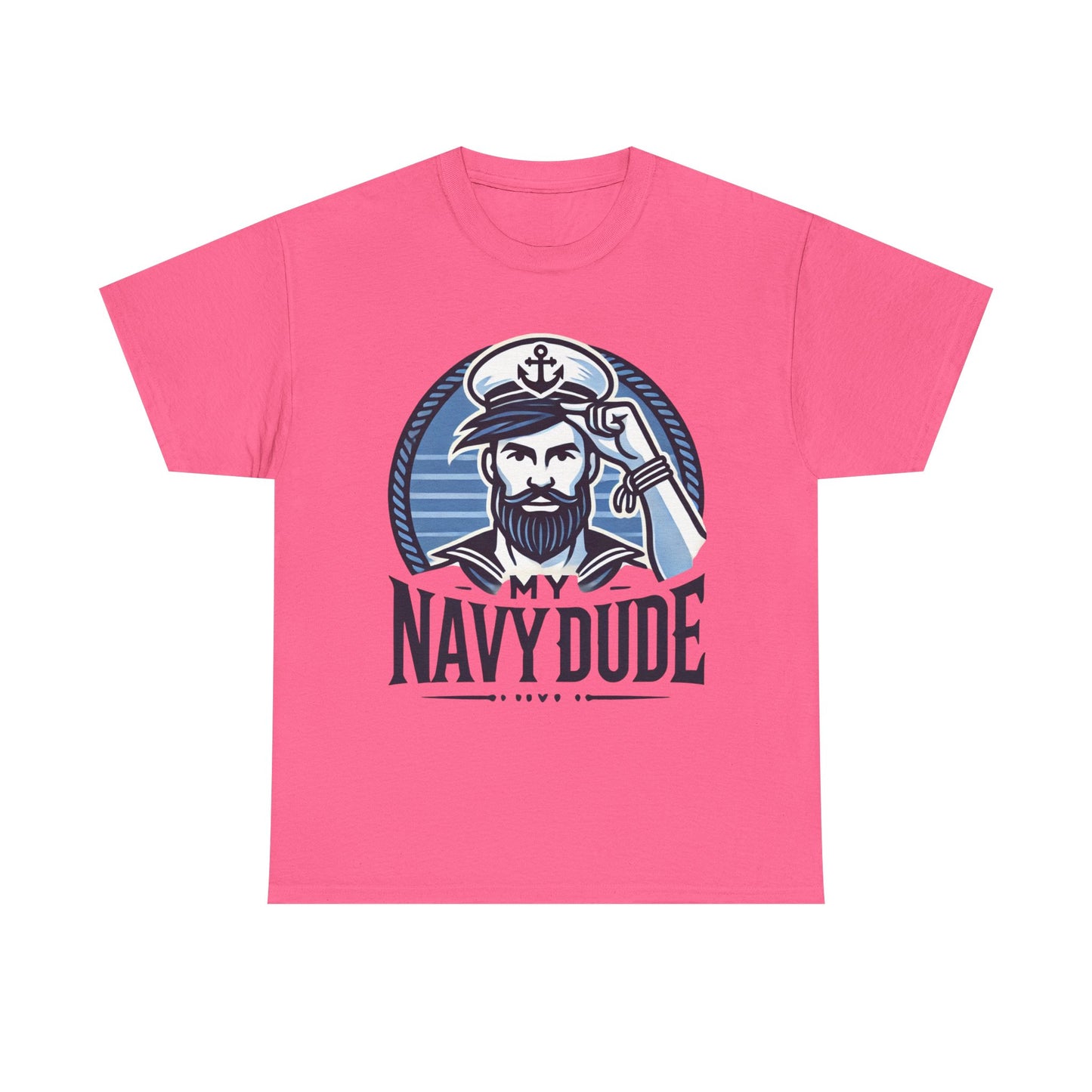 Navy Dude Graphic Tee, Perfect Gift for Sailors, Nautical Decor, Unisex Casual Wear, Summer Outfit, Father's Day Gift, Navy Mom, Navy Dad