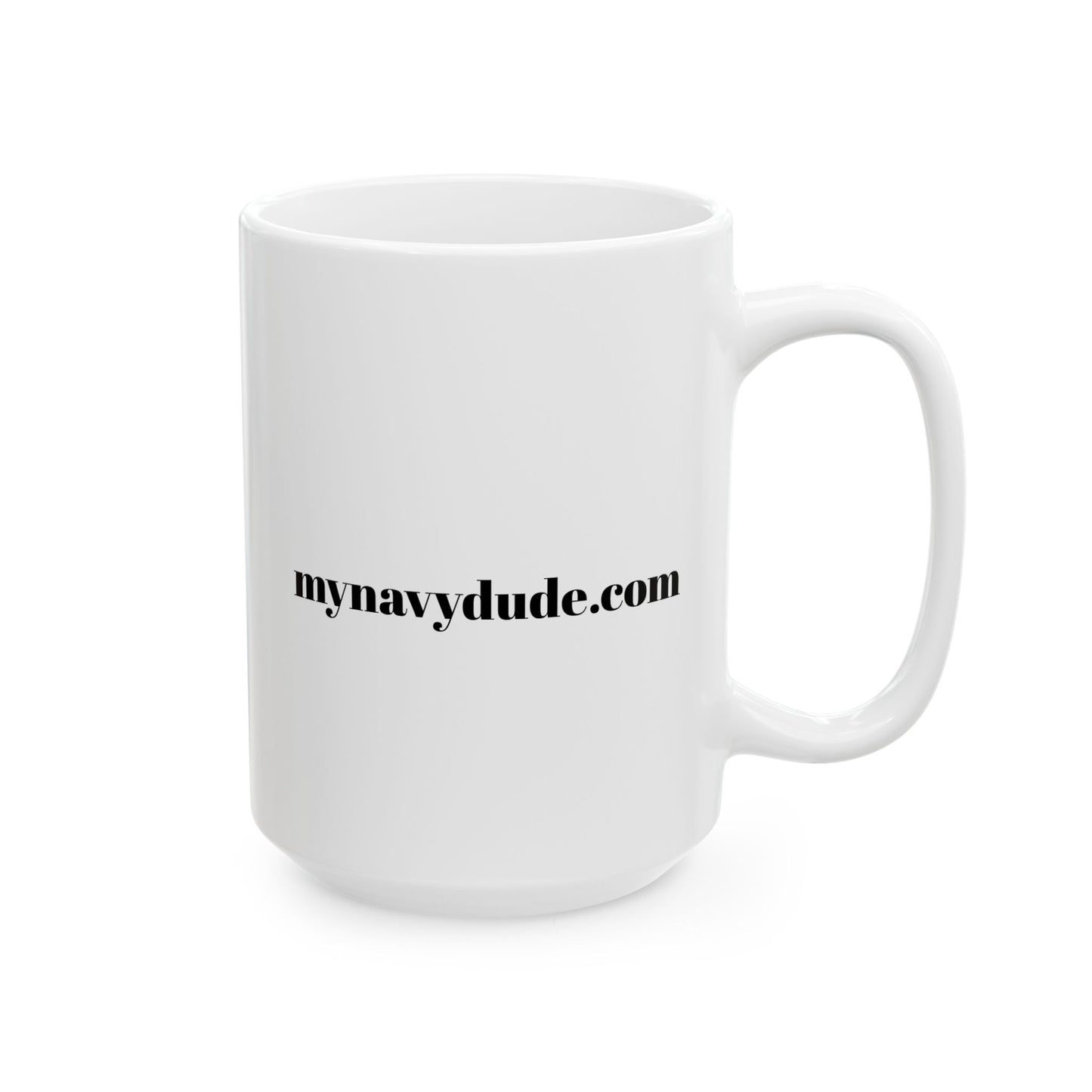 Navy Babe Ceramic Mug with Funny Design, Perfect Gift for Coffee Lovers, Birthday, Holiday, Everyday Use, Unique Home Decor, Dog Lover Mug