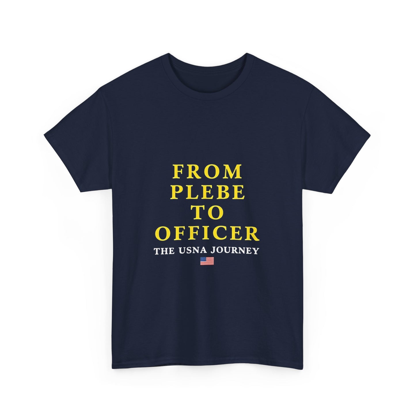 USNA Journey Unisex Tee | Military Gift, Plebe to Officer T-Shirt, Army Apparel, Navy Graduation Tee, Service Member Pride Shirt