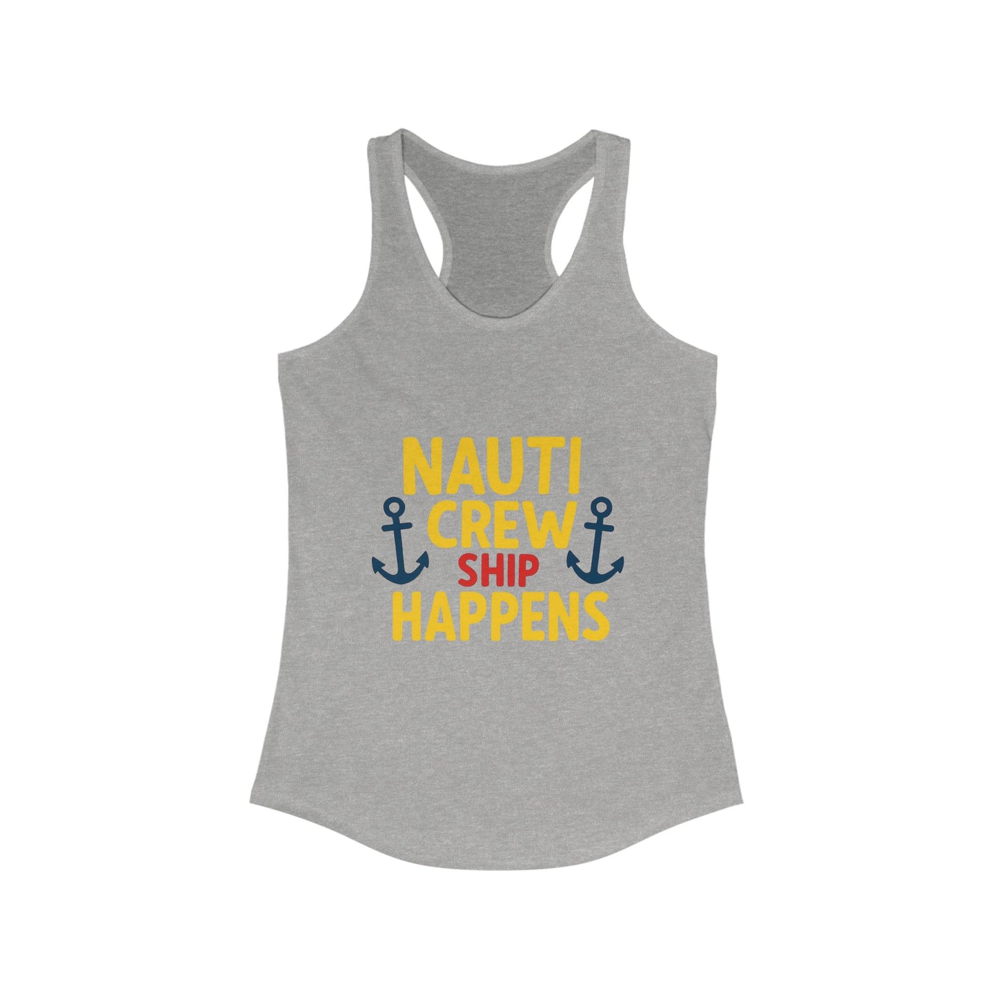 Nautical Humor Racerback Tank, Nautical Crew Tank, Summer Top, Beach Wear, Gift for Boaters