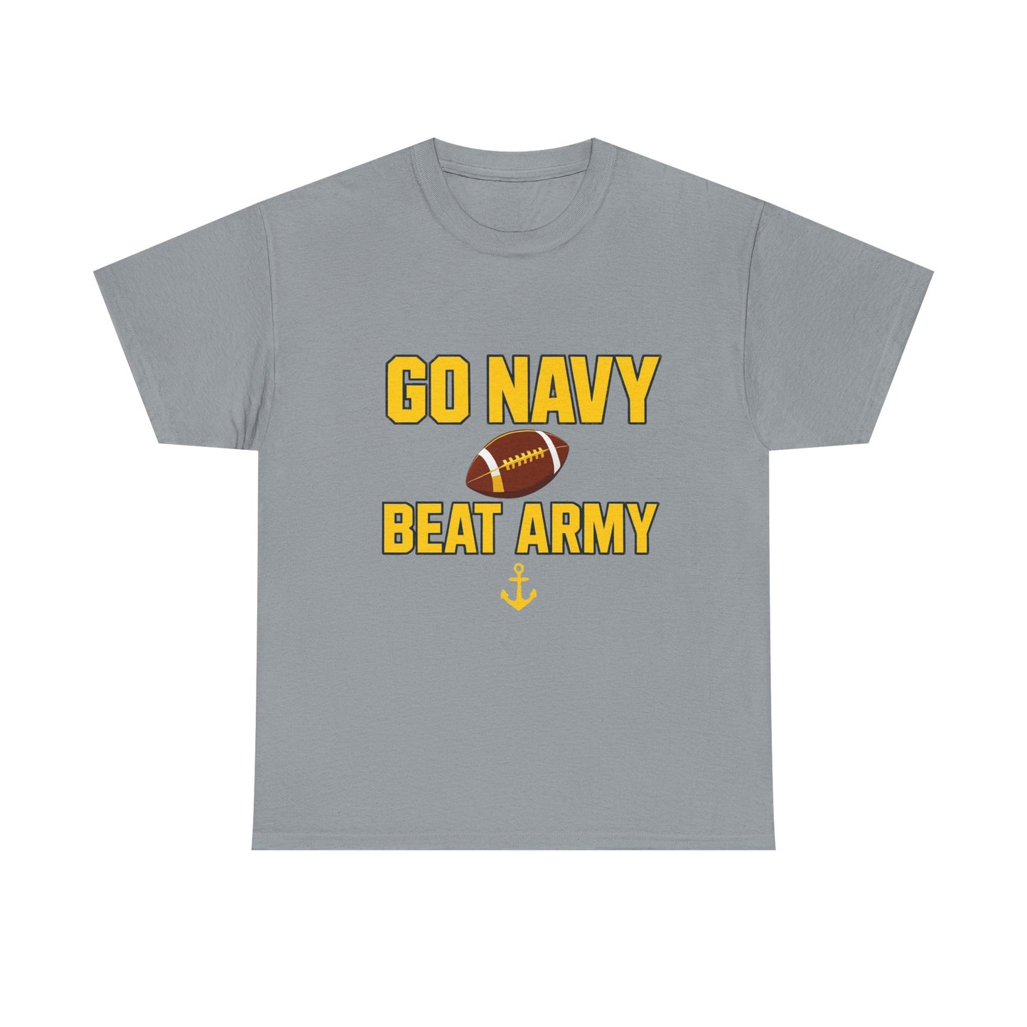 Navy Pride T-Shirt, Sports Fan Gear, Unisex Cotton Tee, Army-Navy Game Apparel, Gift for Military Families, College Football Tee