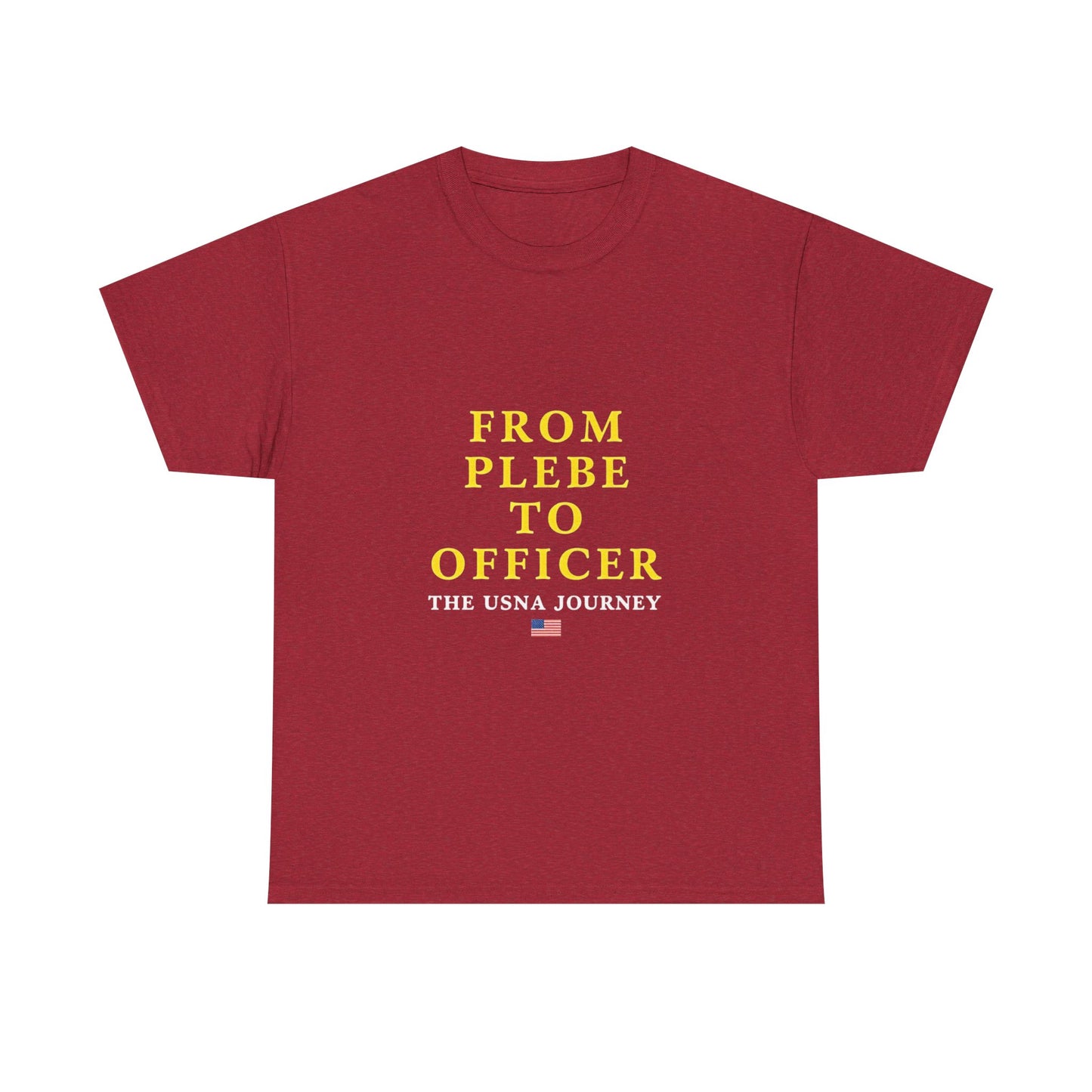 USNA Journey Unisex Tee | Military Gift, Plebe to Officer T-Shirt, Army Apparel, Navy Graduation Tee, Service Member Pride Shirt