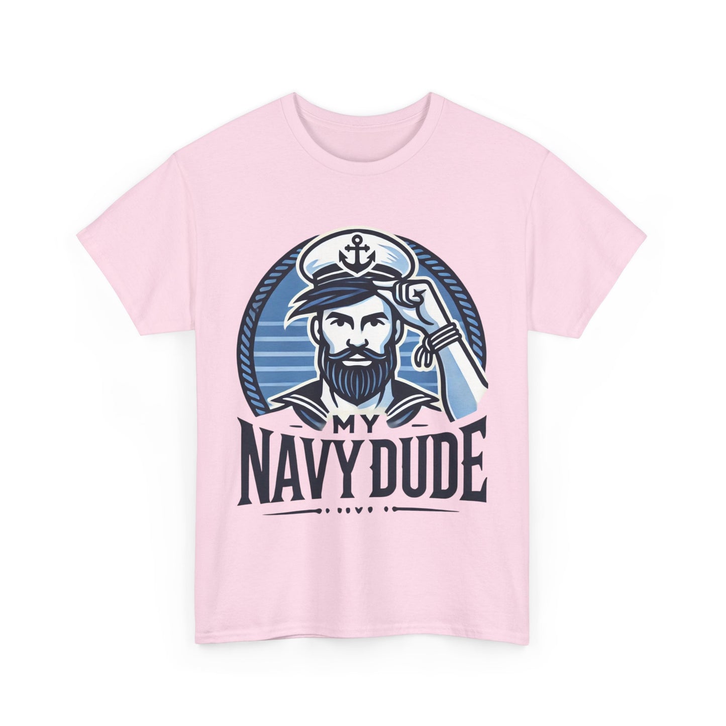 Navy Dude Graphic Tee, Perfect Gift for Sailors, Nautical Decor, Unisex Casual Wear, Summer Outfit, Father's Day Gift, Navy Mom, Navy Dad
