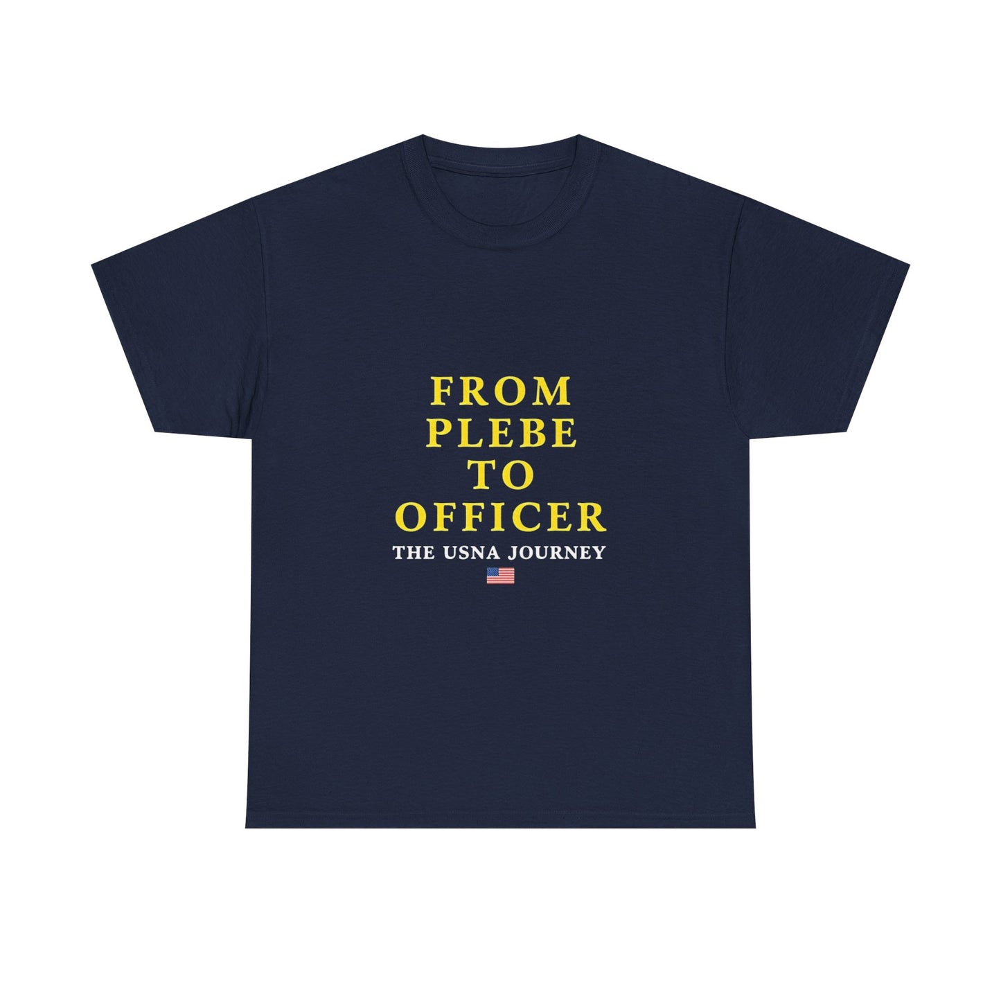 USNA Journey Unisex Tee | Military Gift, Plebe to Officer T-Shirt, Army Apparel, Navy Graduation Tee, Service Member Pride Shirt