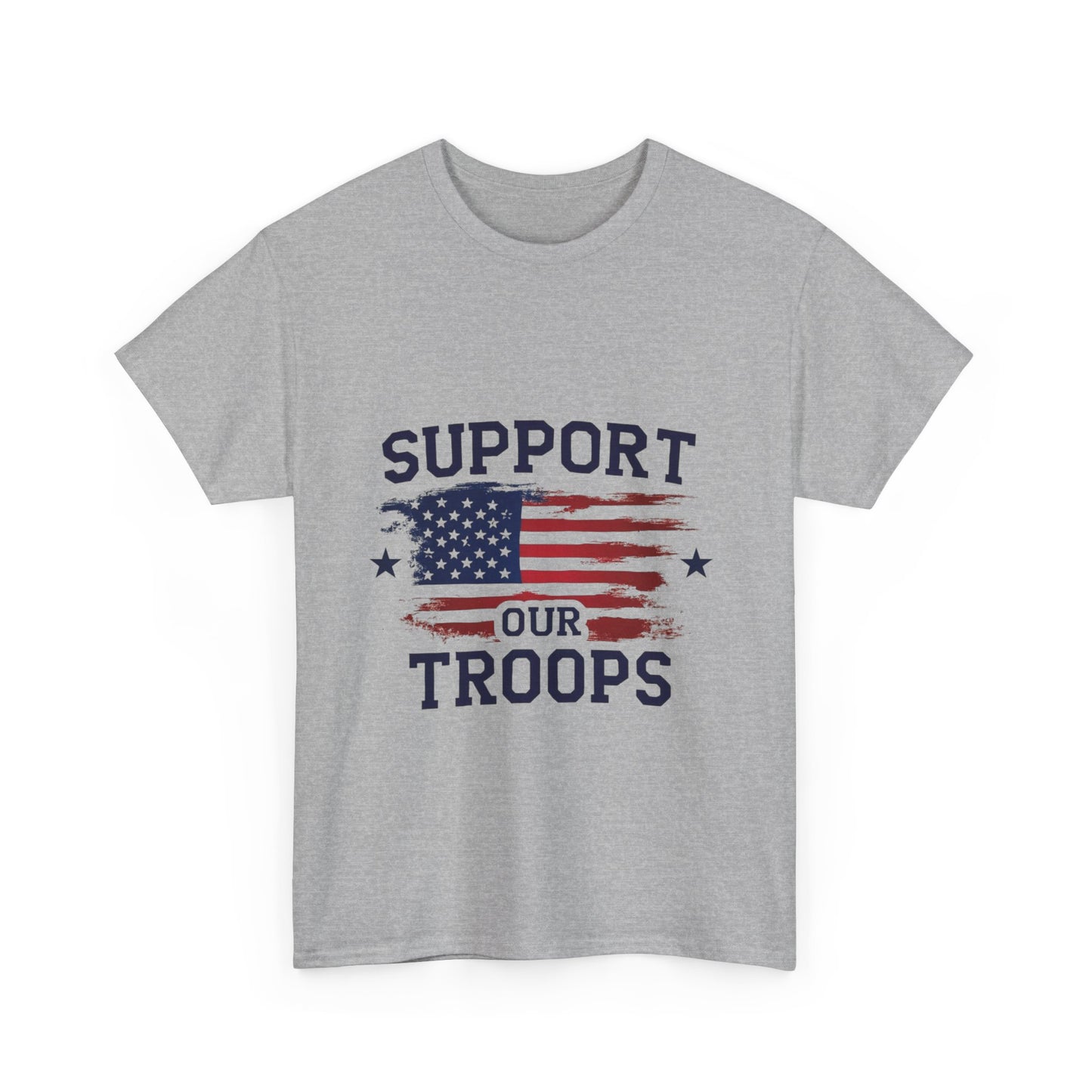 Support Our Troops Unisex T-Shirt | Patriotic Tee | Veteran Appreciation | Military Support | Gift for Heroes