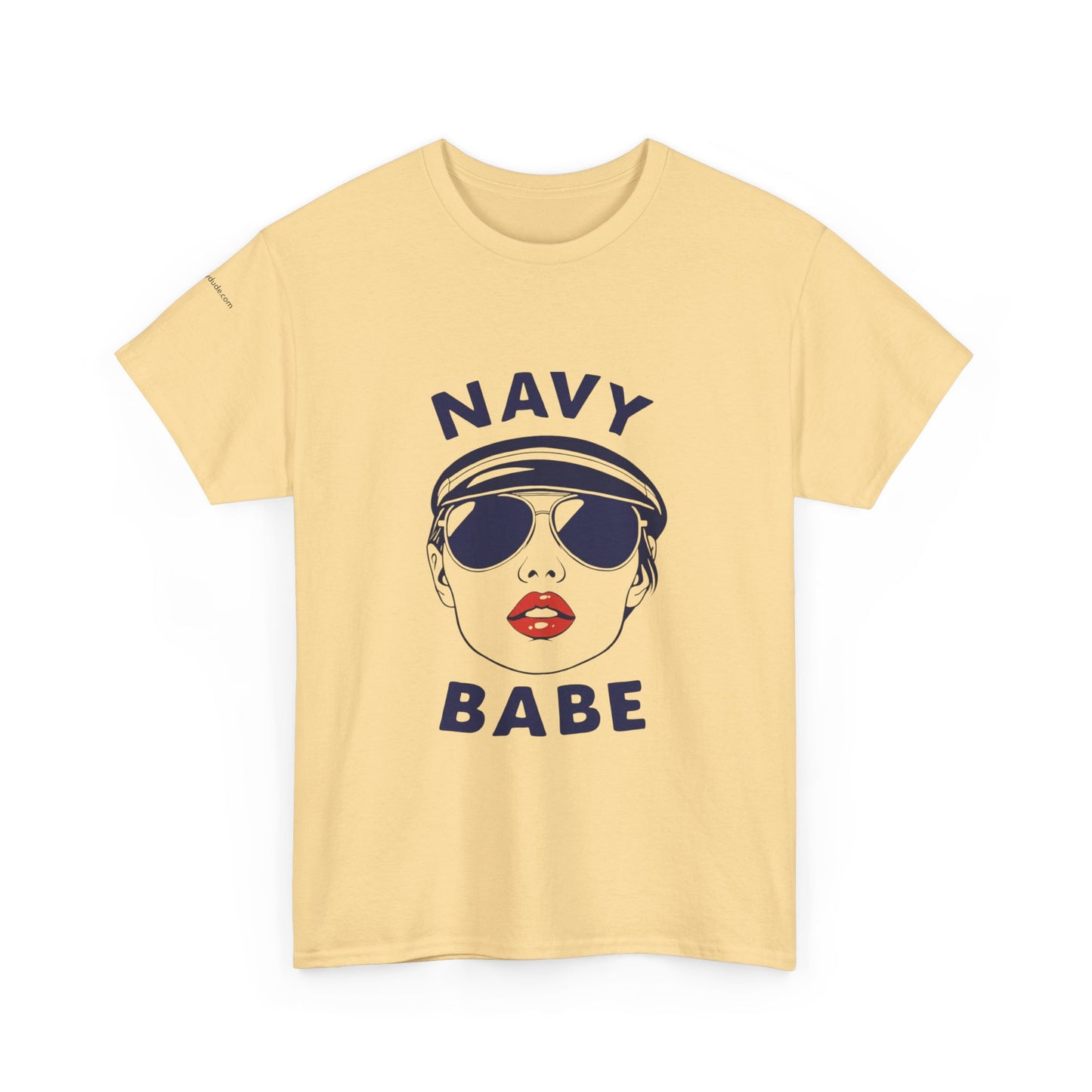 Navy Babe Graphic Tee, Casual Summer Shirt, Gift for Maritime Lovers, Nautical Fashion, Trendy Unisex Cotton Tee