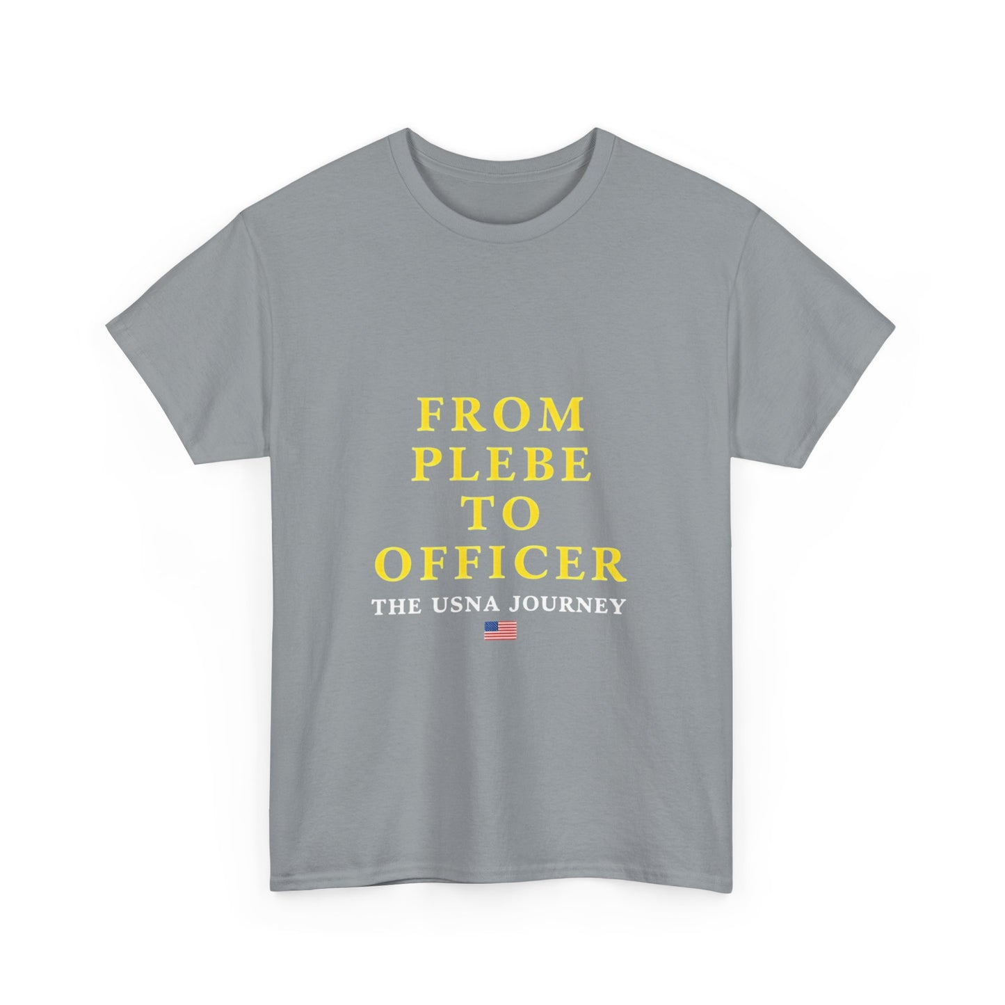 USNA Journey Unisex Tee | Military Gift, Plebe to Officer T-Shirt, Army Apparel, Navy Graduation Tee, Service Member Pride Shirt
