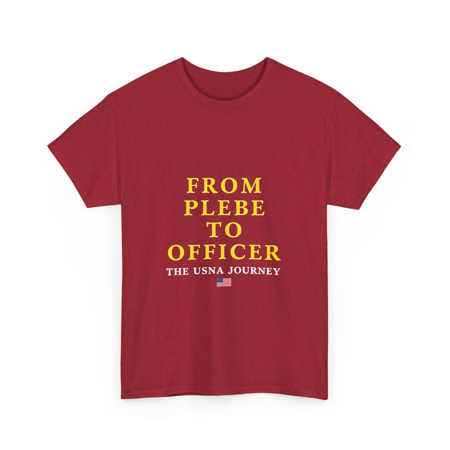 USNA Journey Unisex Tee | Military Gift, Plebe to Officer T-Shirt, Army Apparel, Navy Graduation Tee, Service Member Pride Shirt