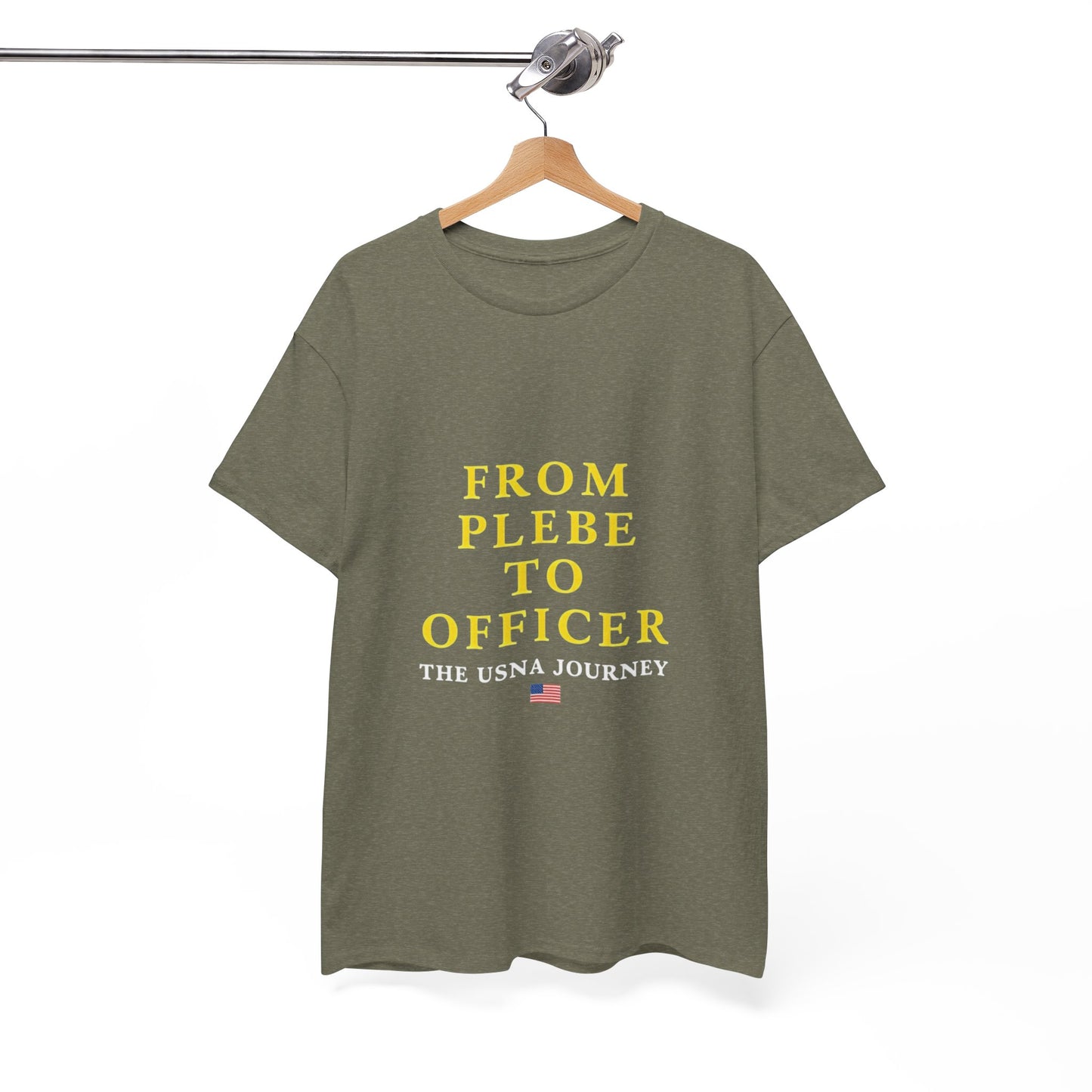 USNA Journey Unisex Tee | Military Gift, Plebe to Officer T-Shirt, Army Apparel, Navy Graduation Tee, Service Member Pride Shirt