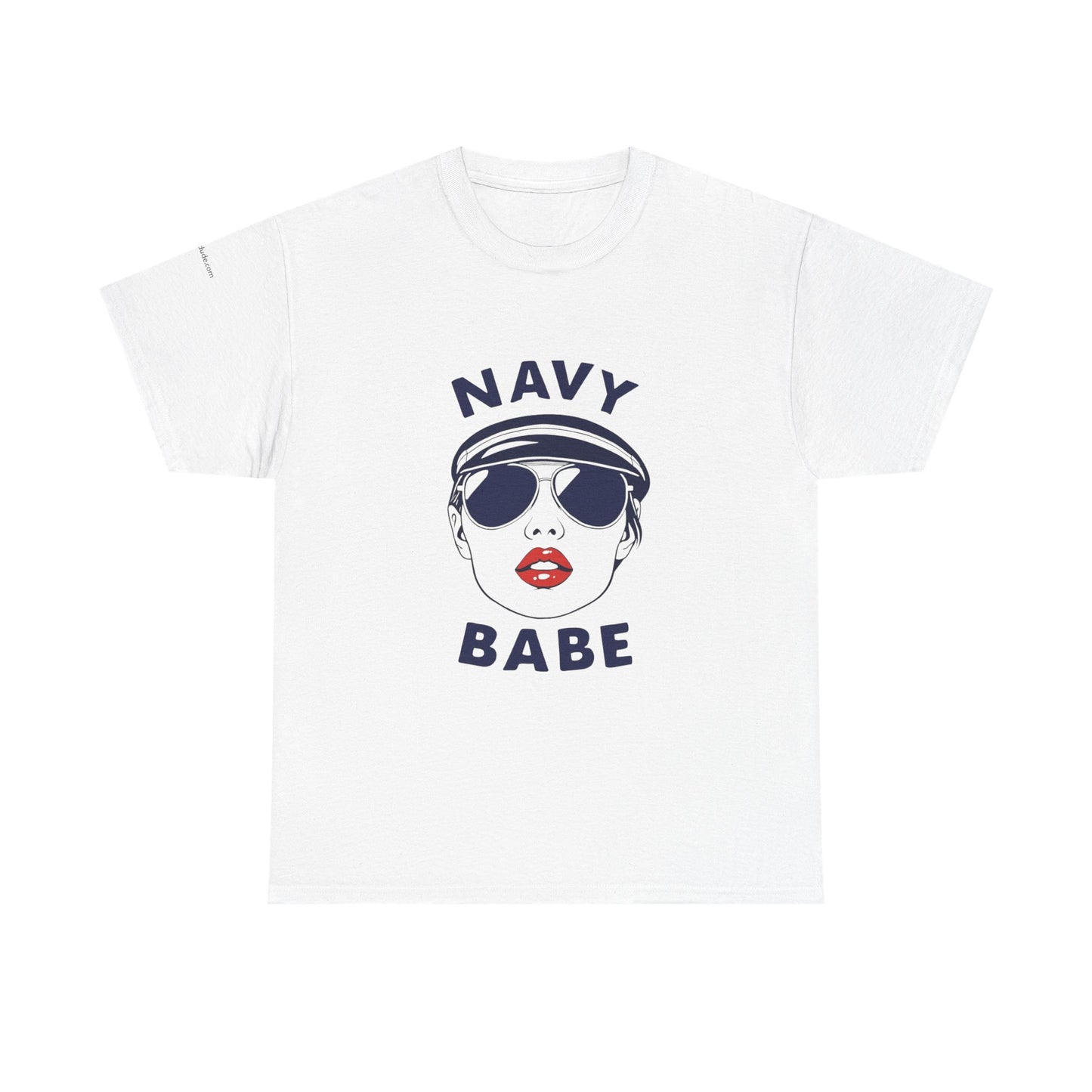 Navy Babe Graphic Tee, Casual Summer Shirt, Gift for Maritime Lovers, Nautical Fashion, Trendy Unisex Cotton Tee