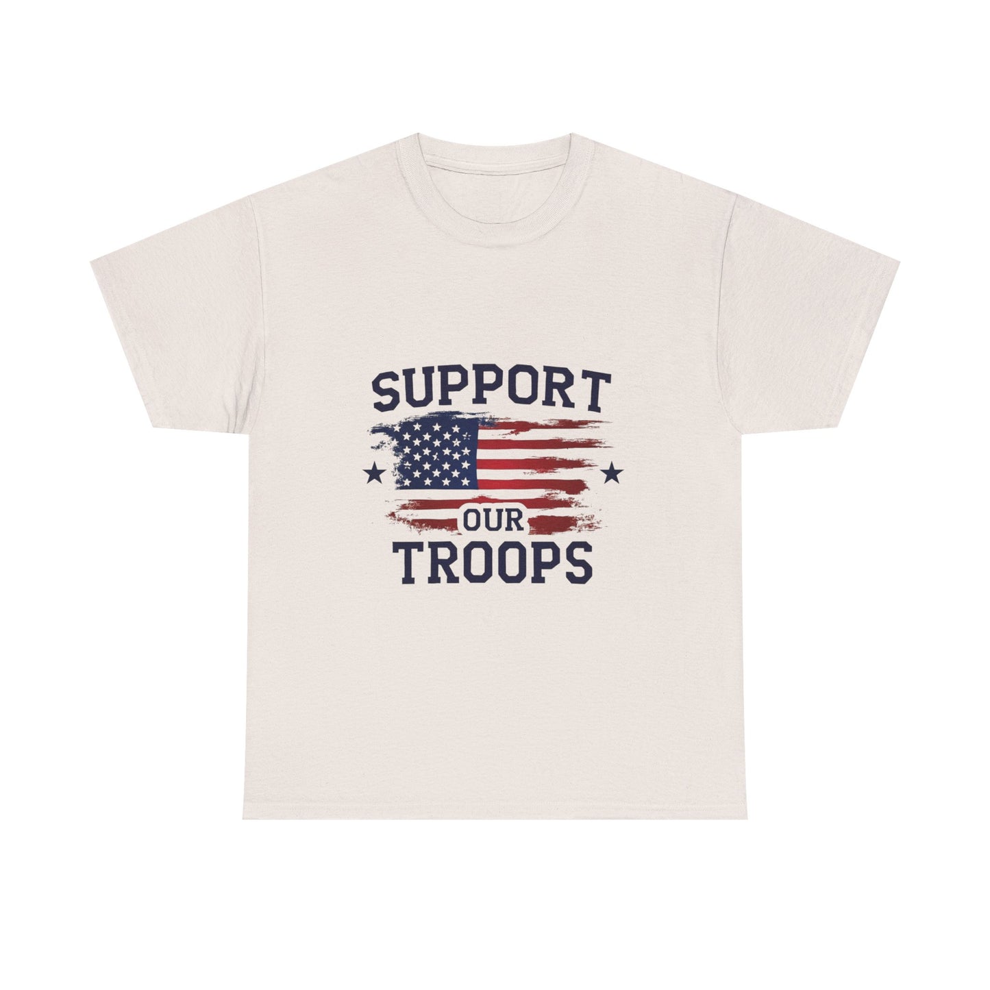 Support Our Troops Unisex T-Shirt | Patriotic Tee | Veteran Appreciation | Military Support | Gift for Heroes