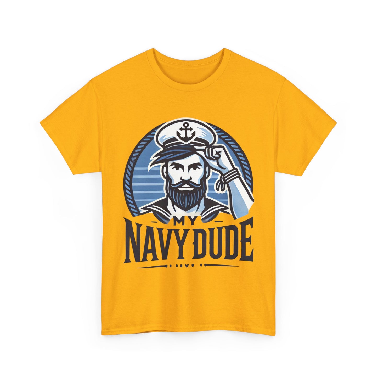 Navy Dude Graphic Tee, Perfect Gift for Sailors, Nautical Decor, Unisex Casual Wear, Summer Outfit, Father's Day Gift, Navy Mom, Navy Dad