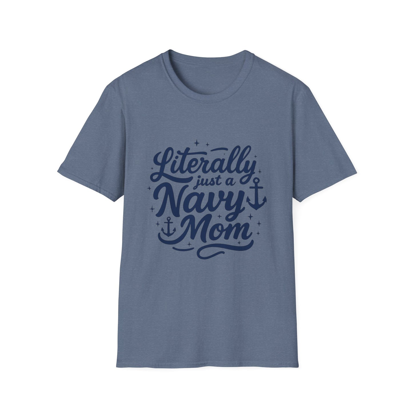 Navy Mom T-Shirt, Nautical Gift for Mothers, Celebrating Navy Family, Comfortable Casual Wear, Support Our Troops