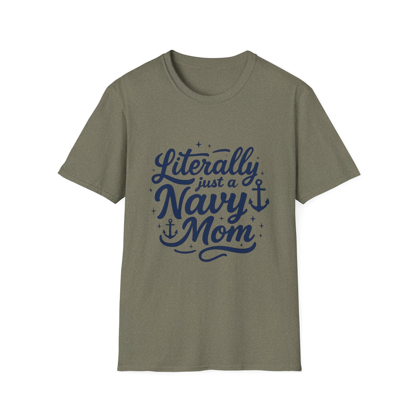 Navy Mom T-Shirt, Nautical Gift for Mothers, Celebrating Navy Family, Comfortable Casual Wear, Support Our Troops