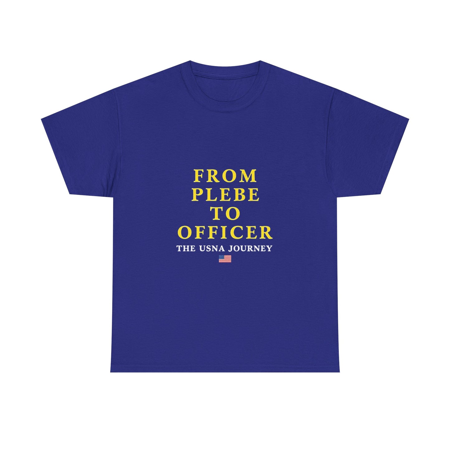 USNA Journey Unisex Tee | Military Gift, Plebe to Officer T-Shirt, Army Apparel, Navy Graduation Tee, Service Member Pride Shirt