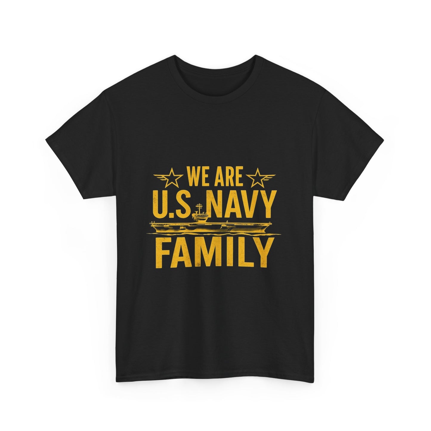 U.S. Navy Family Tee, Unisex Cotton Shirt, Military Pride Apparel, Family Support Gift, Veteran's Day Shirt, Patriotic T-Shirt
