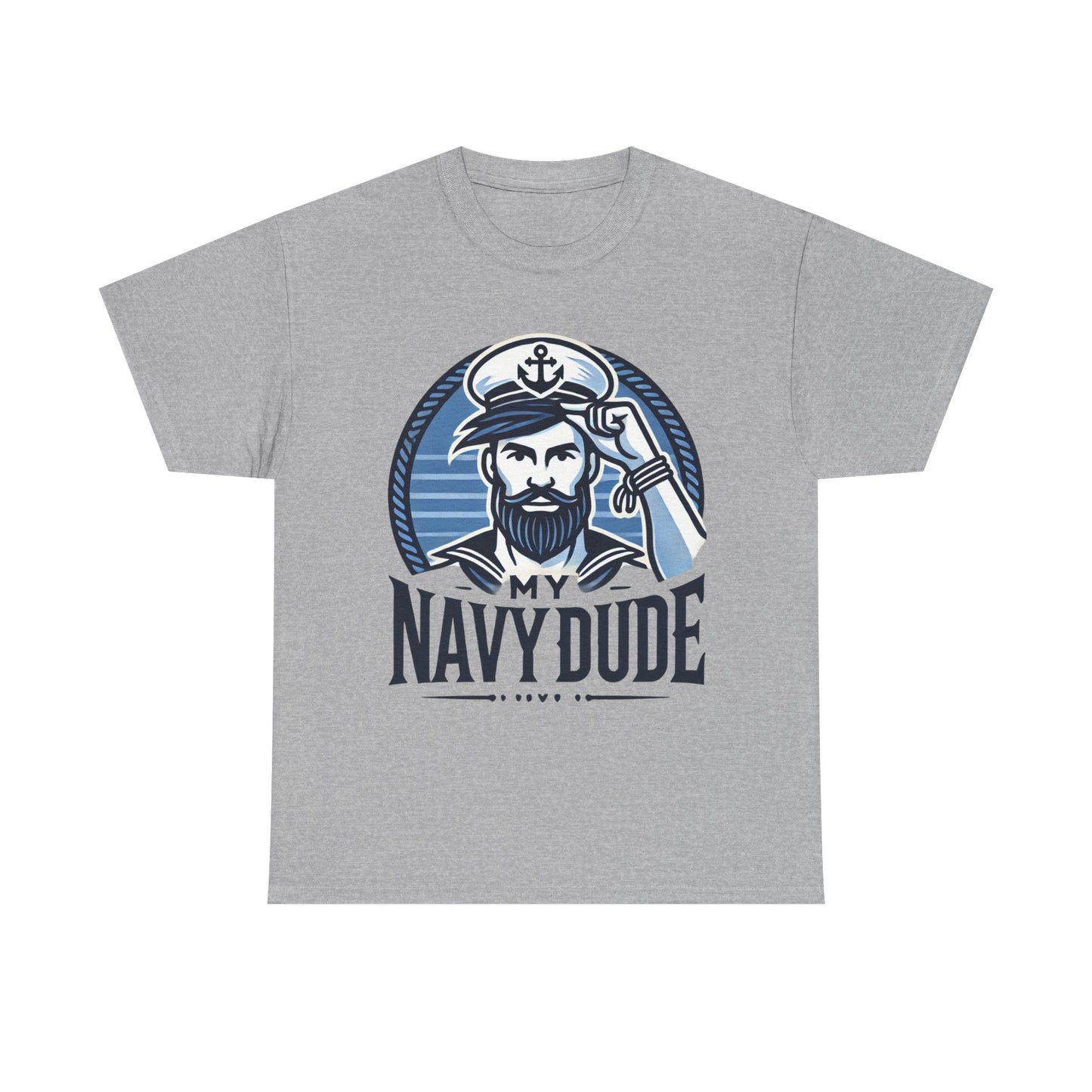 Navy Dude Graphic Tee, Perfect Gift for Sailors, Nautical Decor, Unisex Casual Wear, Summer Outfit, Father's Day Gift, Navy Mom, Navy Dad