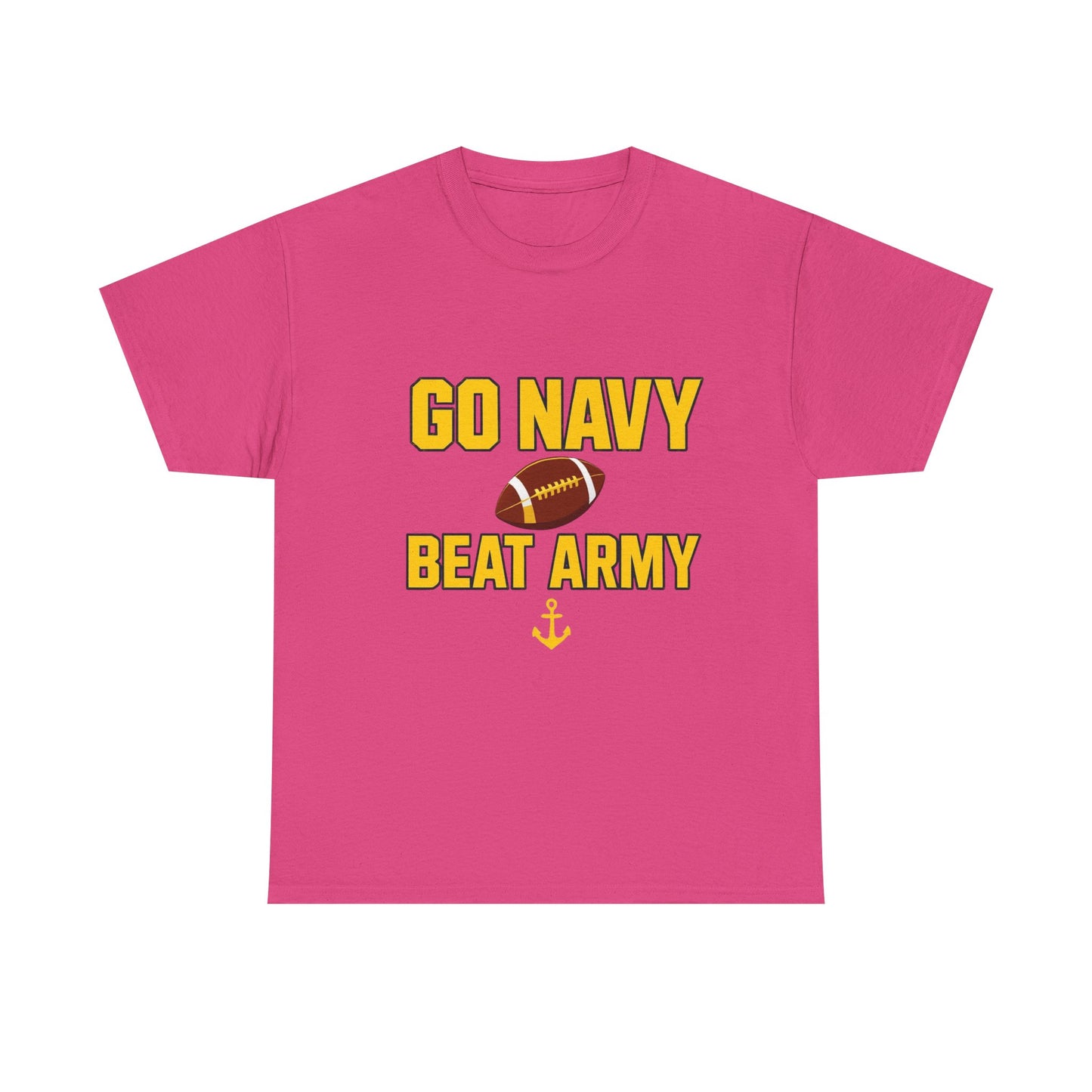 Navy Pride T-Shirt, Sports Fan Gear, Unisex Cotton Tee, Army-Navy Game Apparel, Gift for Military Families, College Football Tee