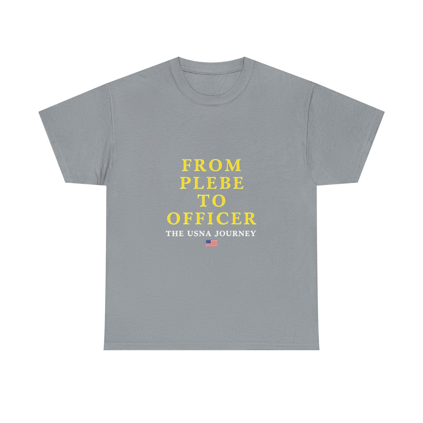 USNA Journey Unisex Tee | Military Gift, Plebe to Officer T-Shirt, Army Apparel, Navy Graduation Tee, Service Member Pride Shirt