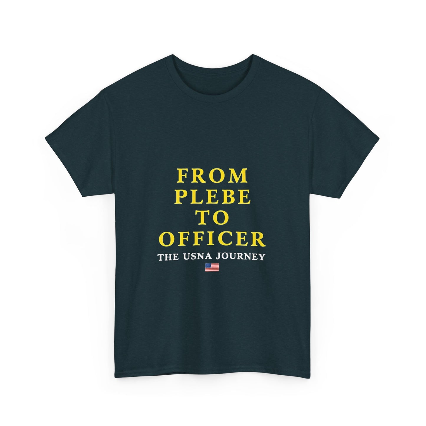 USNA Journey Unisex Tee | Military Gift, Plebe to Officer T-Shirt, Army Apparel, Navy Graduation Tee, Service Member Pride Shirt