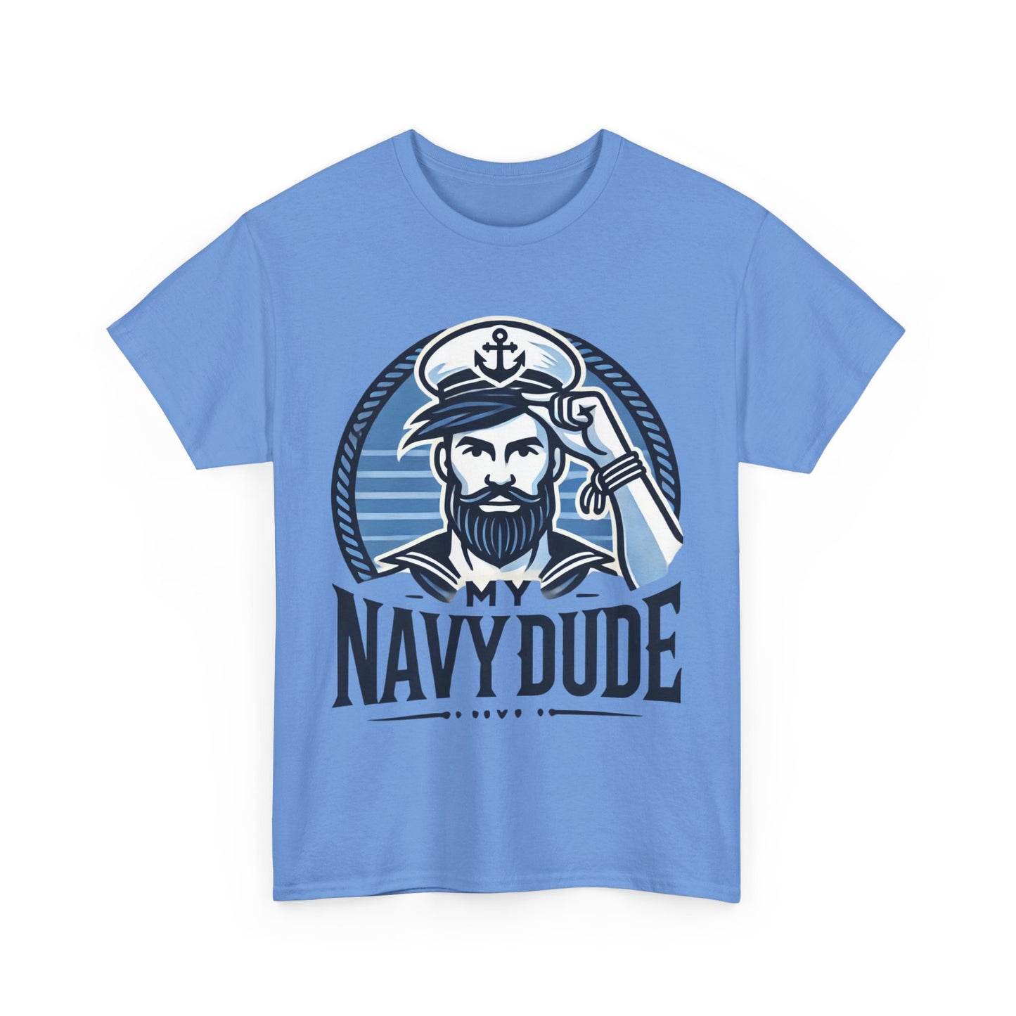Navy Dude Graphic Tee, Perfect Gift for Sailors, Nautical Decor, Unisex Casual Wear, Summer Outfit, Father's Day Gift, Navy Mom, Navy Dad