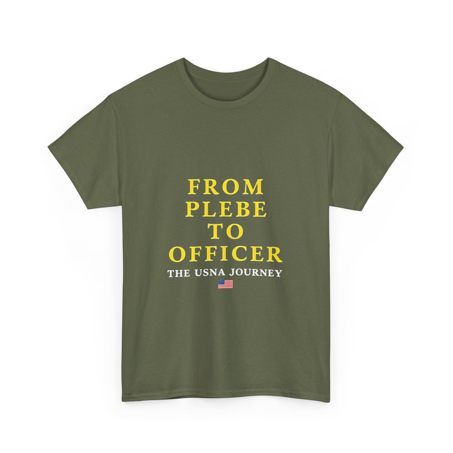 USNA Journey Unisex Tee | Military Gift, Plebe to Officer T-Shirt, Army Apparel, Navy Graduation Tee, Service Member Pride Shirt
