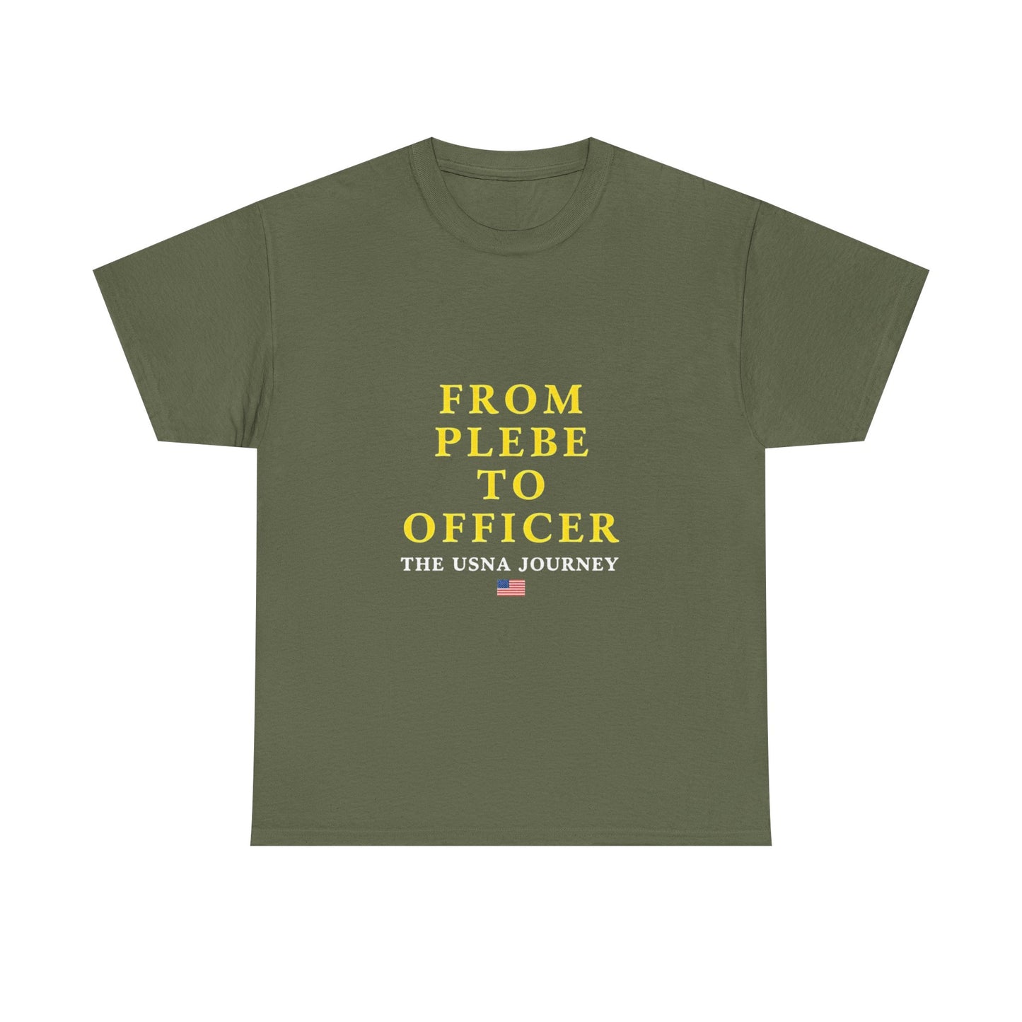 USNA Journey Unisex Tee | Military Gift, Plebe to Officer T-Shirt, Army Apparel, Navy Graduation Tee, Service Member Pride Shirt