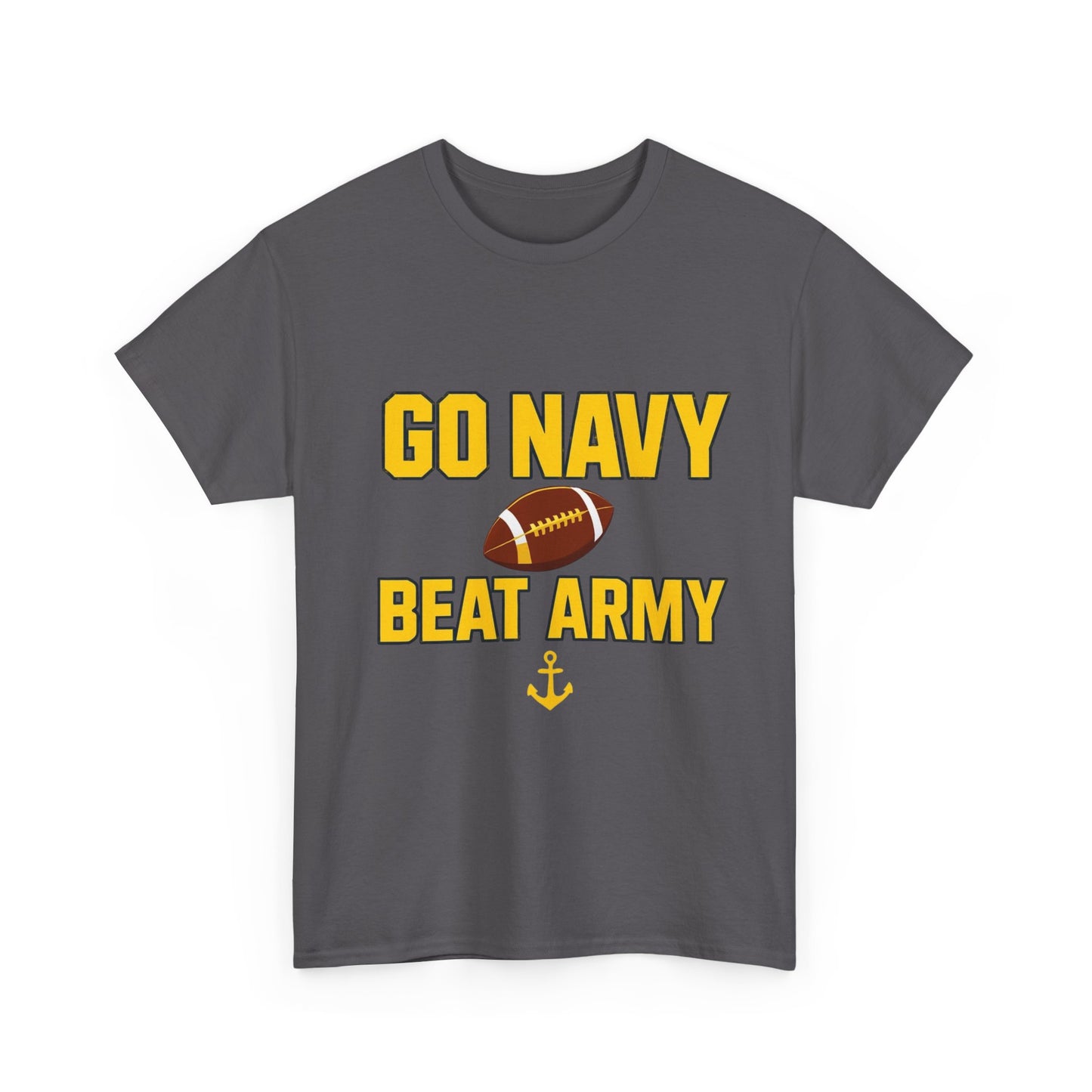 Navy Pride T-Shirt, Sports Fan Gear, Unisex Cotton Tee, Army-Navy Game Apparel, Gift for Military Families, College Football Tee
