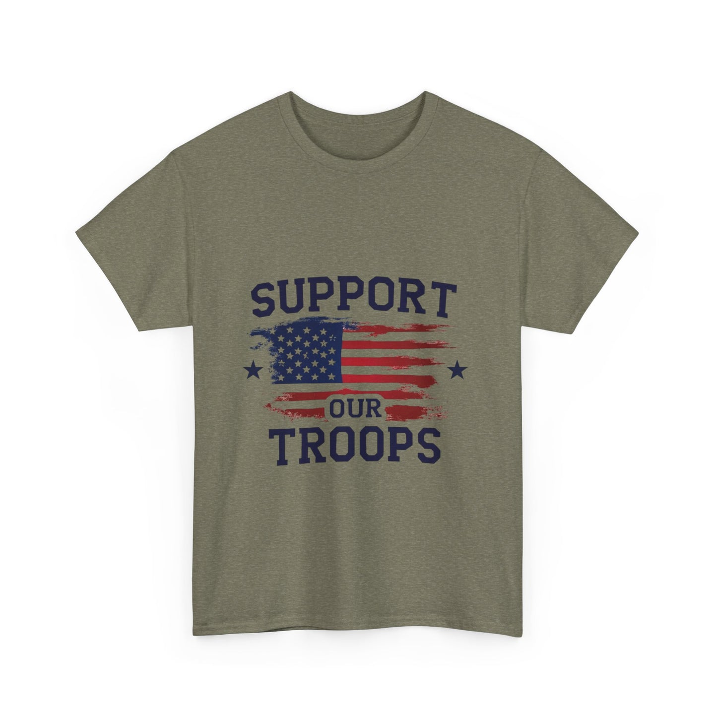 Support Our Troops Unisex T-Shirt | Patriotic Tee | Veteran Appreciation | Military Support | Gift for Heroes