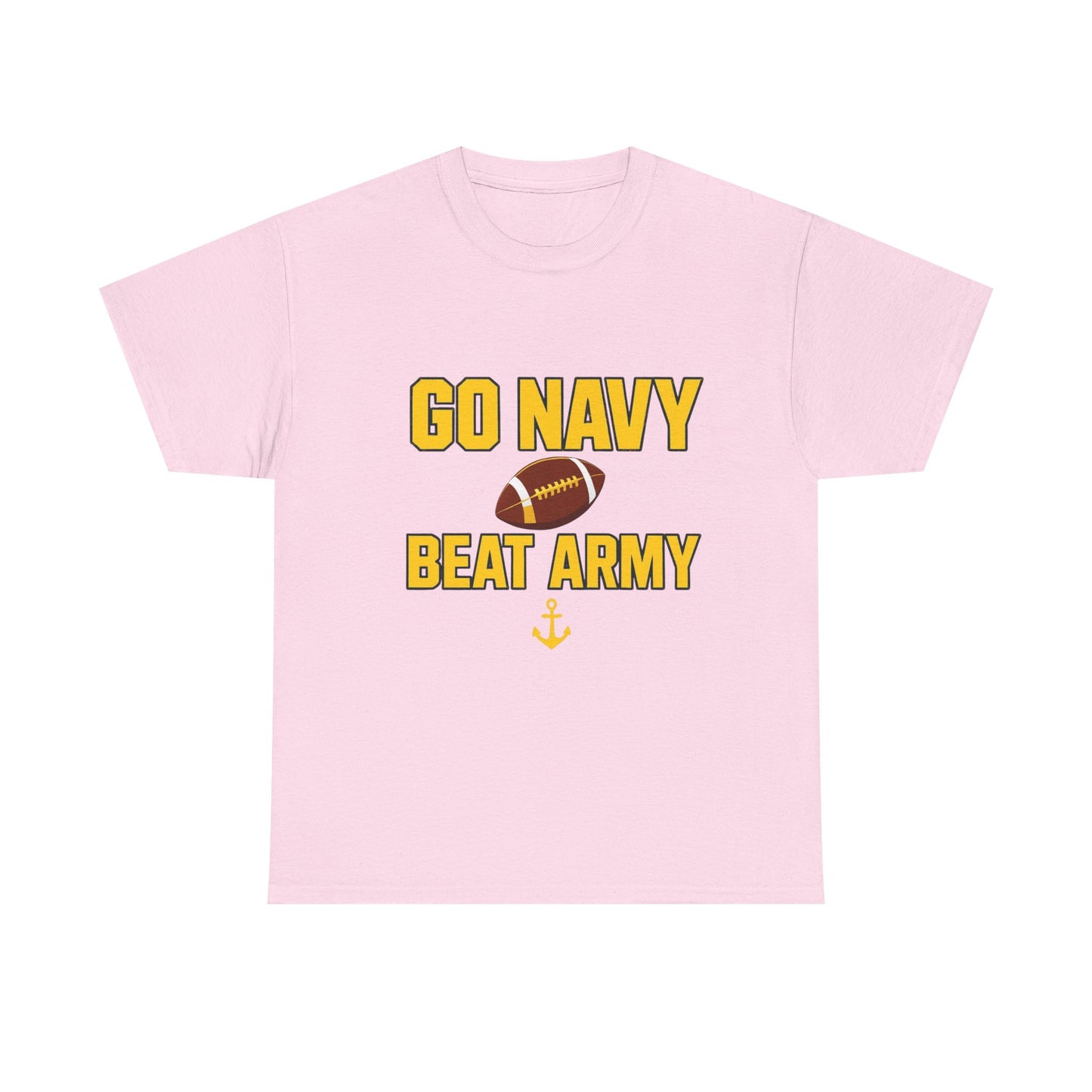 Navy Pride T-Shirt, Sports Fan Gear, Unisex Cotton Tee, Army-Navy Game Apparel, Gift for Military Families, College Football Tee
