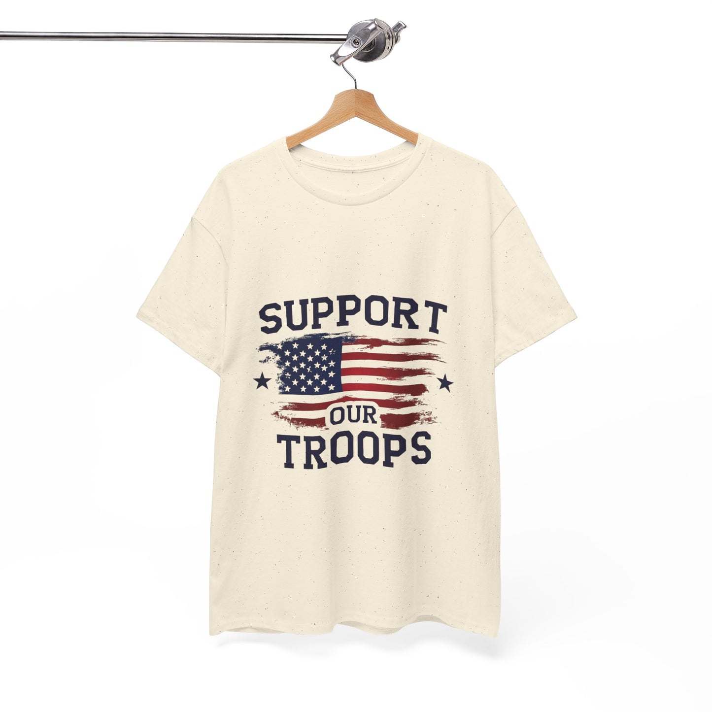Support Our Troops Unisex T-Shirt | Patriotic Tee | Veteran Appreciation | Military Support | Gift for Heroes