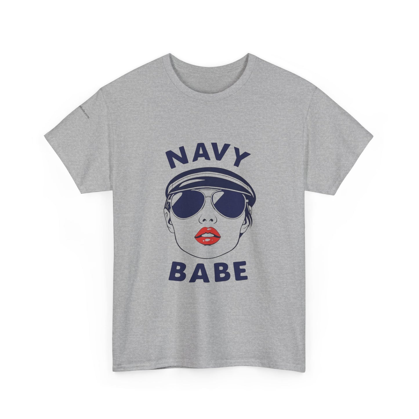 Navy Babe Graphic Tee, Casual Summer Shirt, Gift for Maritime Lovers, Nautical Fashion, Trendy Unisex Cotton Tee