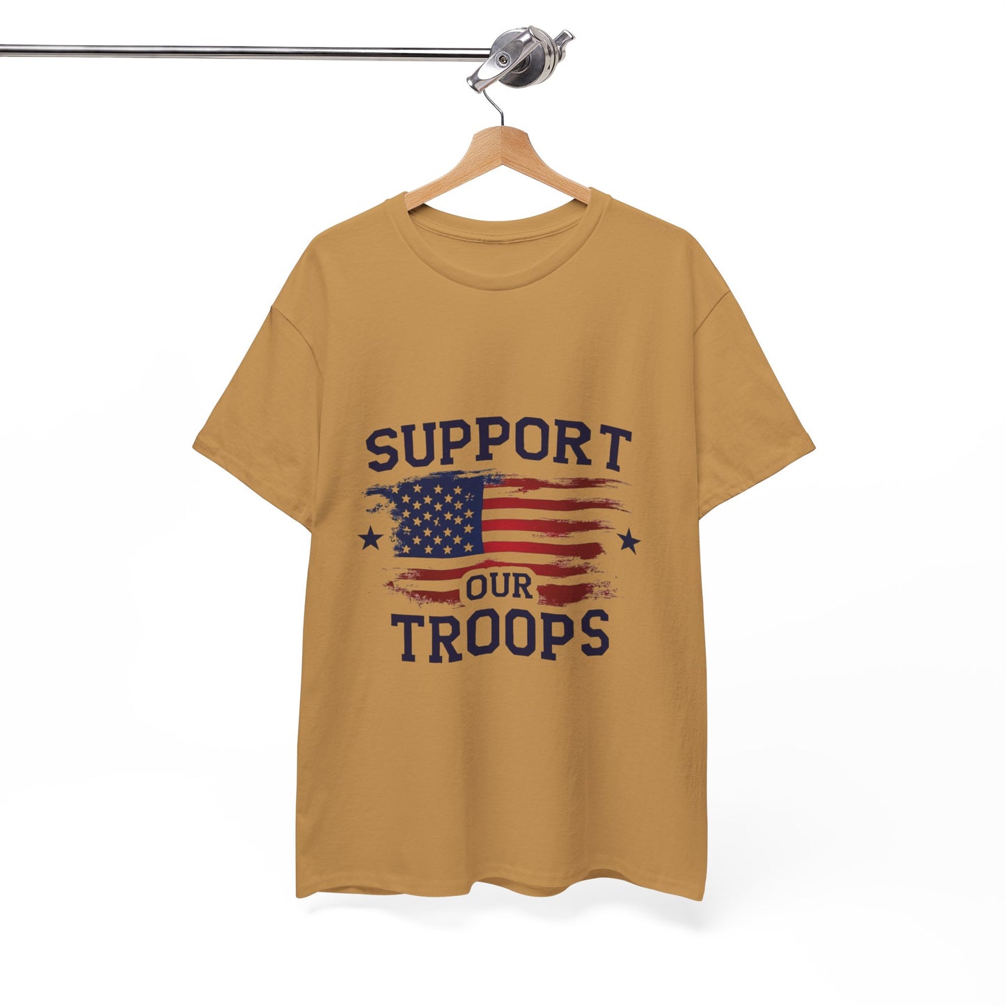 Support Our Troops Unisex T-Shirt | Patriotic Tee | Veteran Appreciation | Military Support | Gift for Heroes